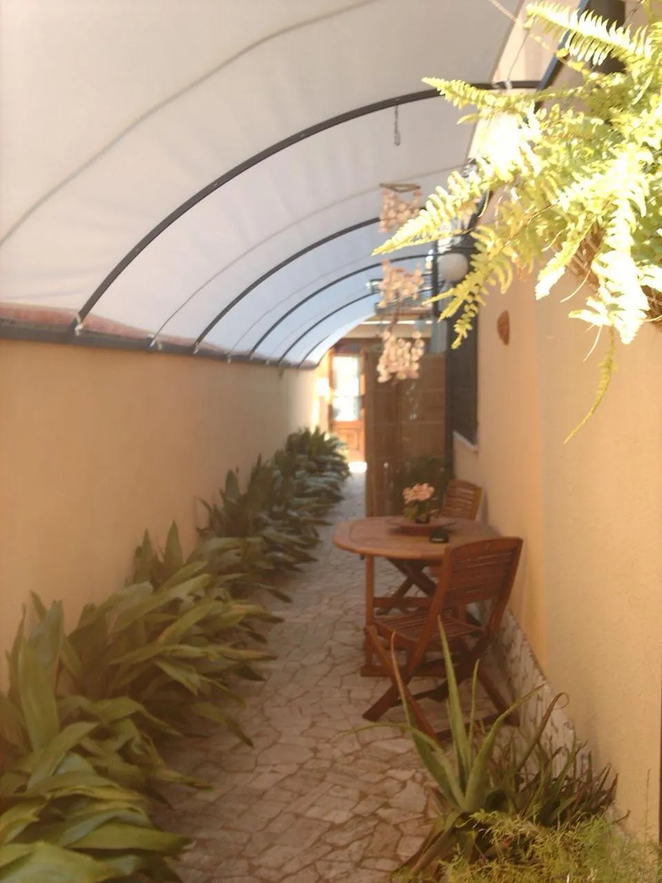 Garden in Le Villi FRIENDLY B&B