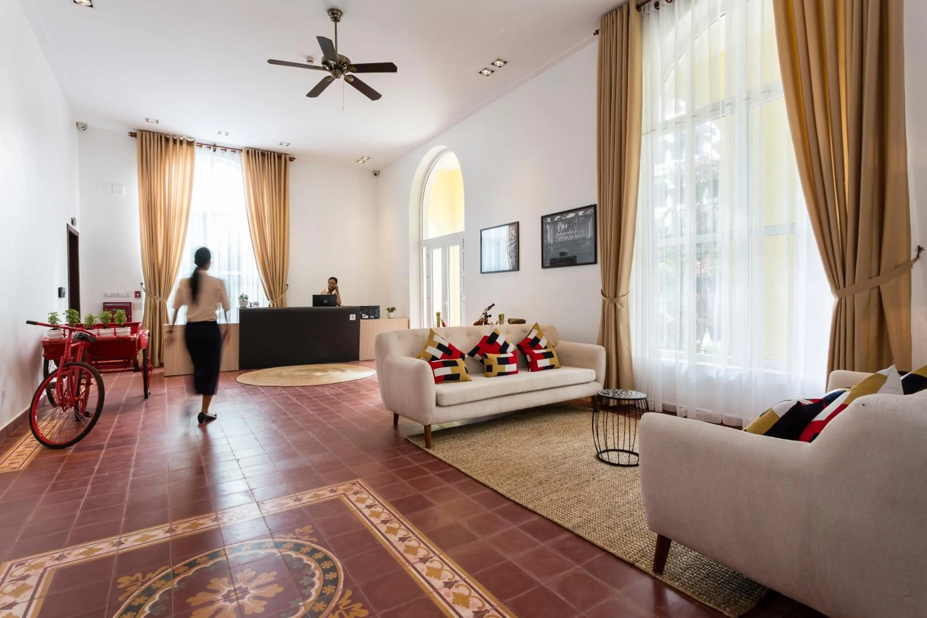 People in Boutique Kampot Hotel