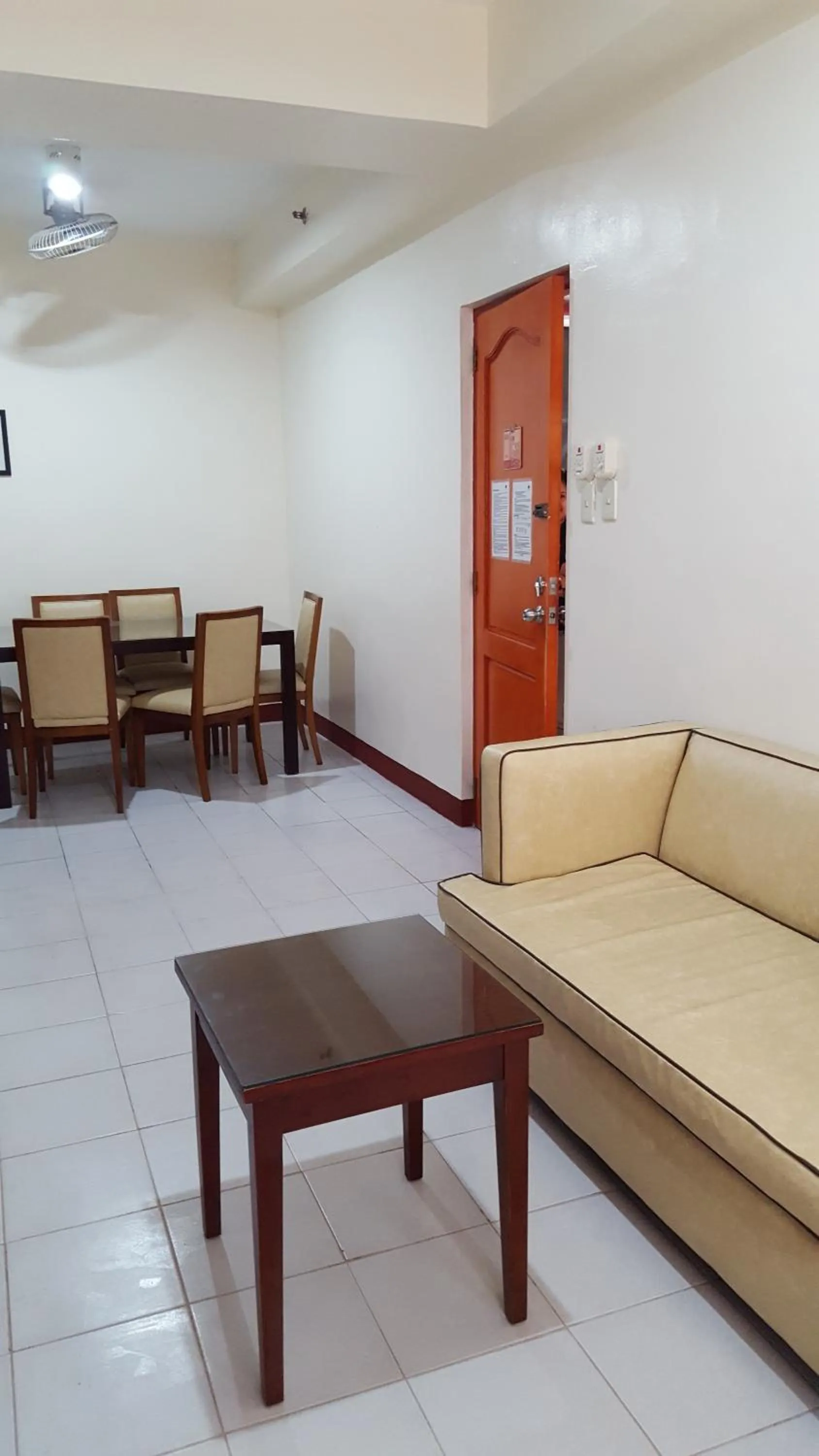 Seating area in La Casarita