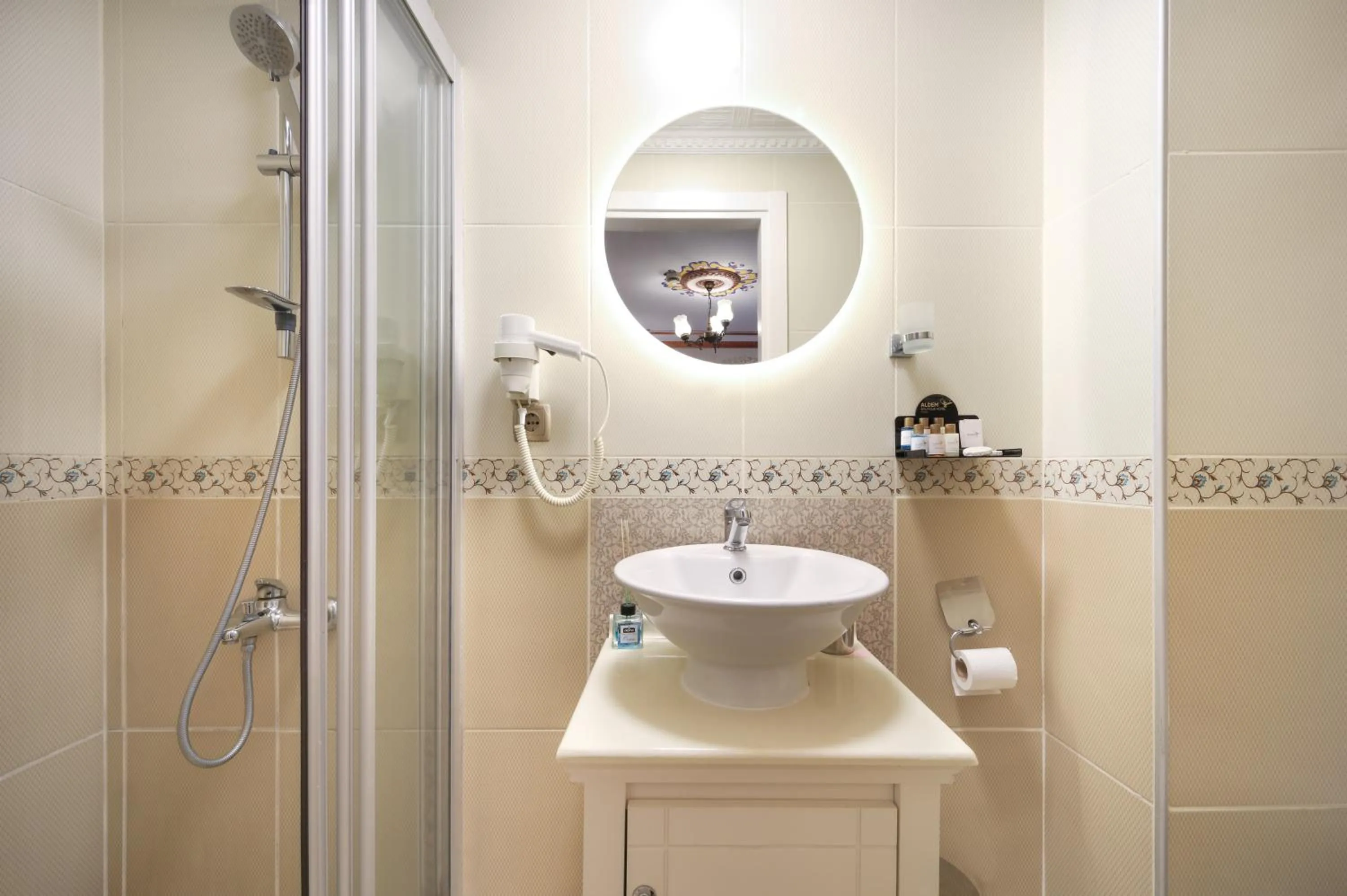 Shower in Aldem Hotel