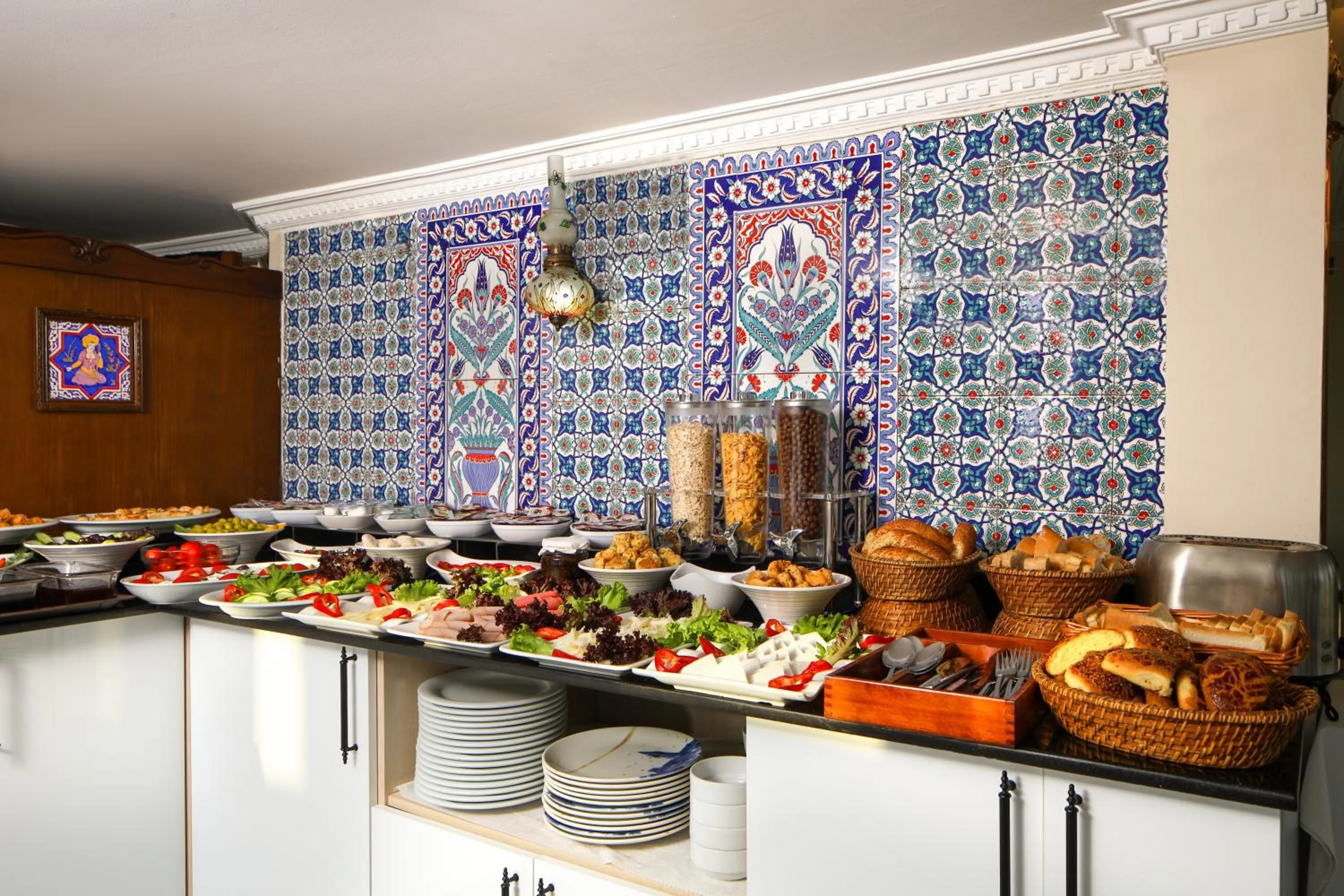 Buffet breakfast in Aldem Hotel