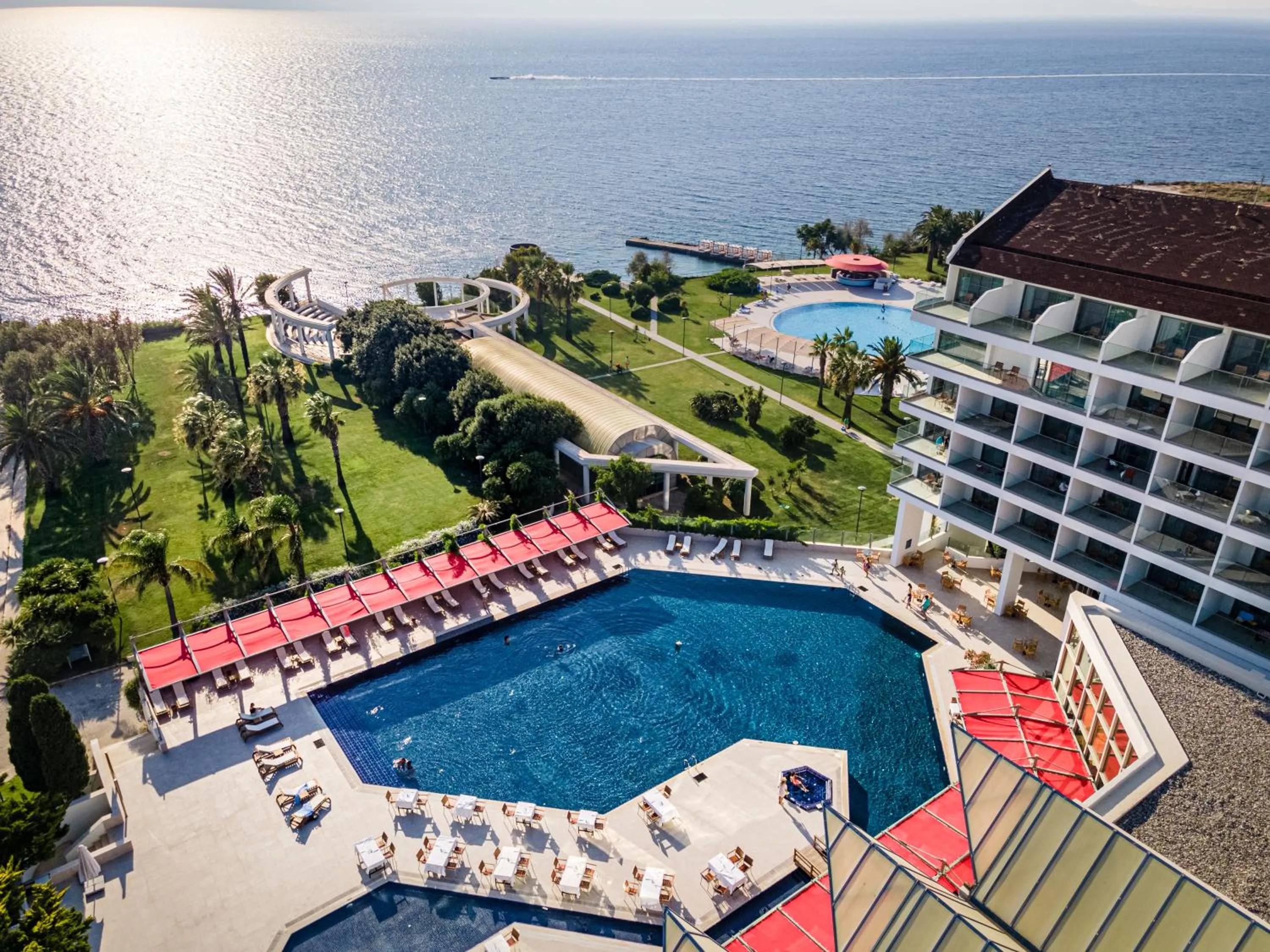 Bird's eye view in Grand Hotel Ontur Cesme