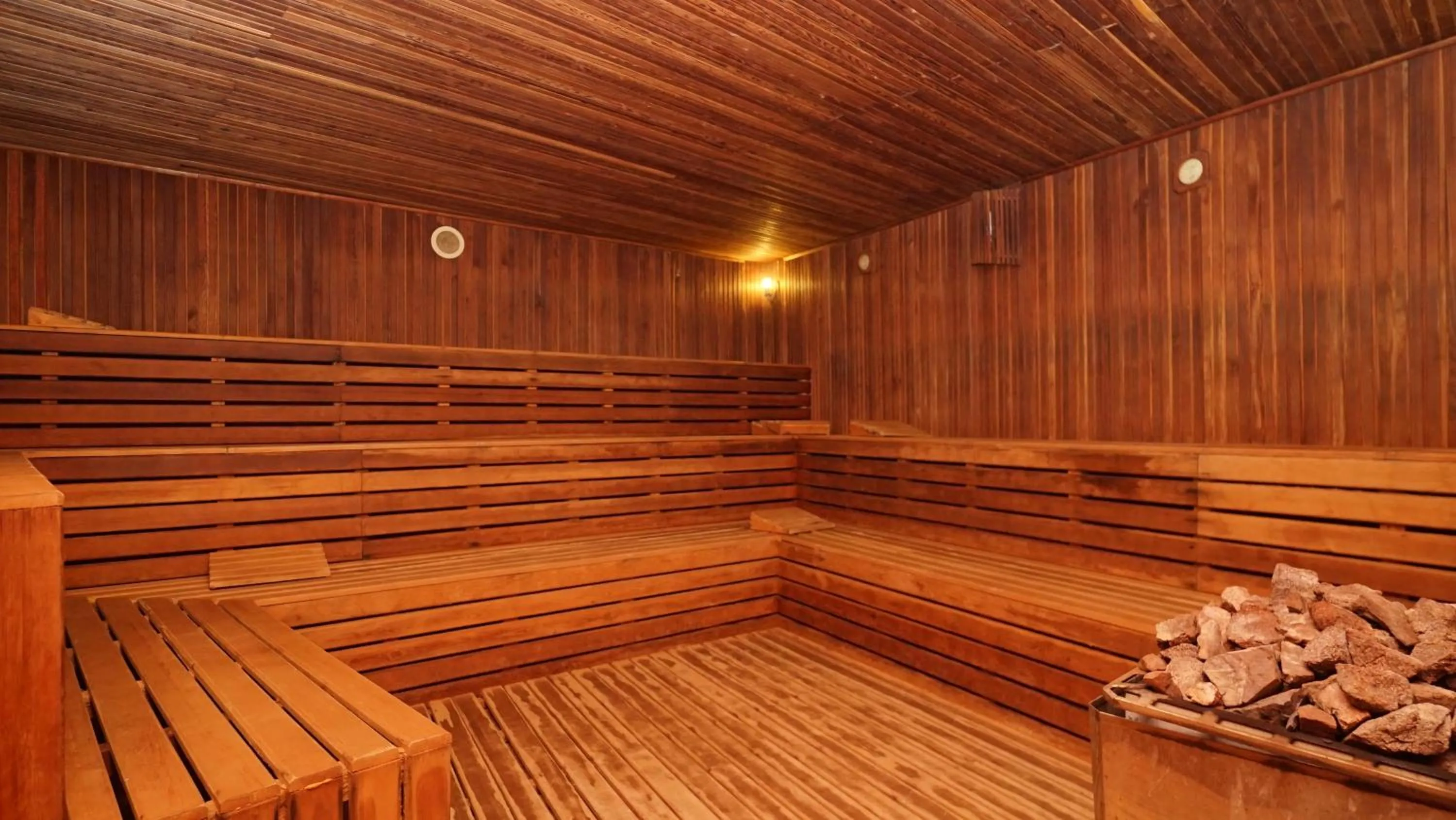 Sauna in Grand Hotel Ontur Cesme