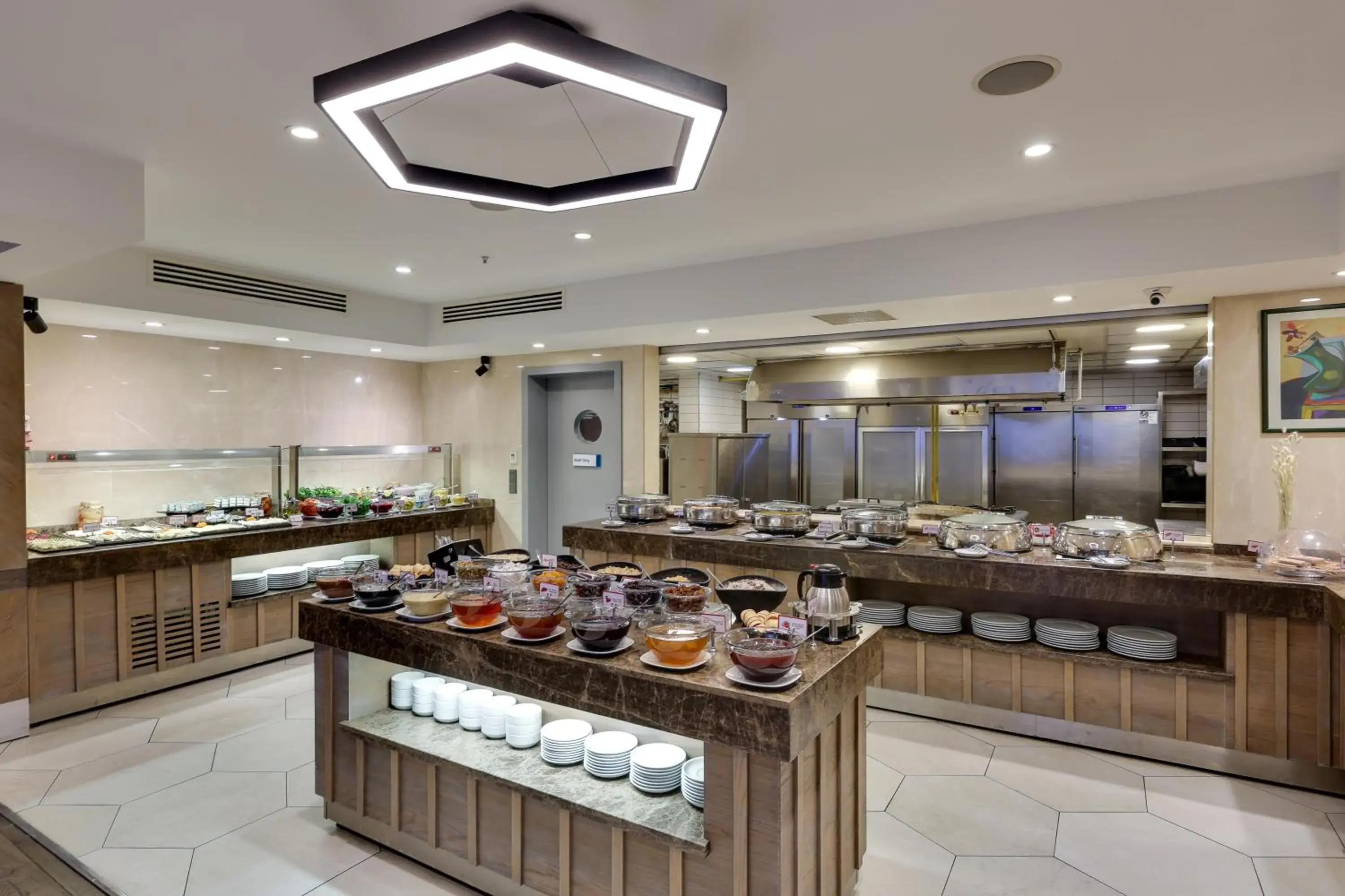 Buffet breakfast in Ramada by Wyndham Istanbul Old City Buffet breakfast in Ramada by Wyndham Istanbul Old City