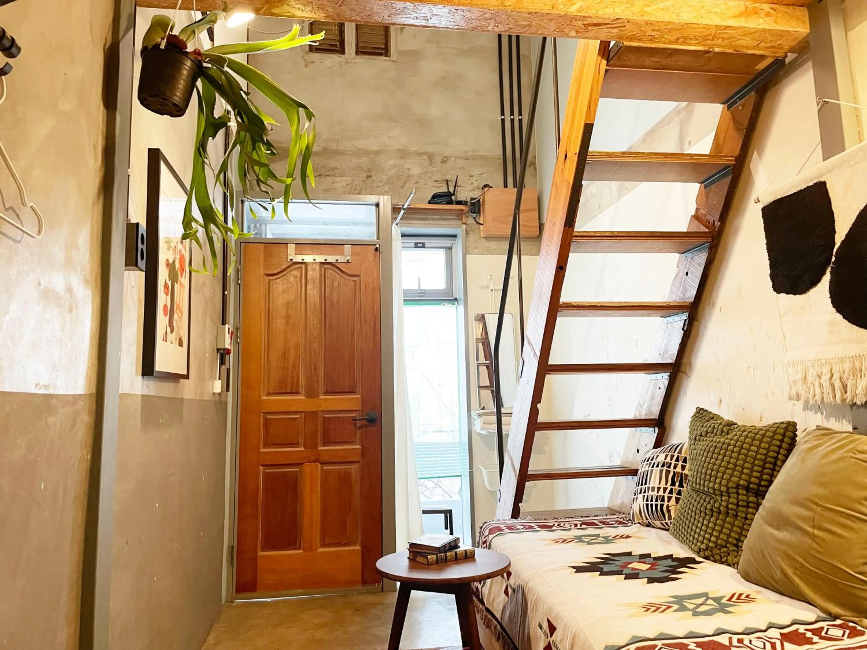 Living room in Hongdae Guesthouse Pajamaparty