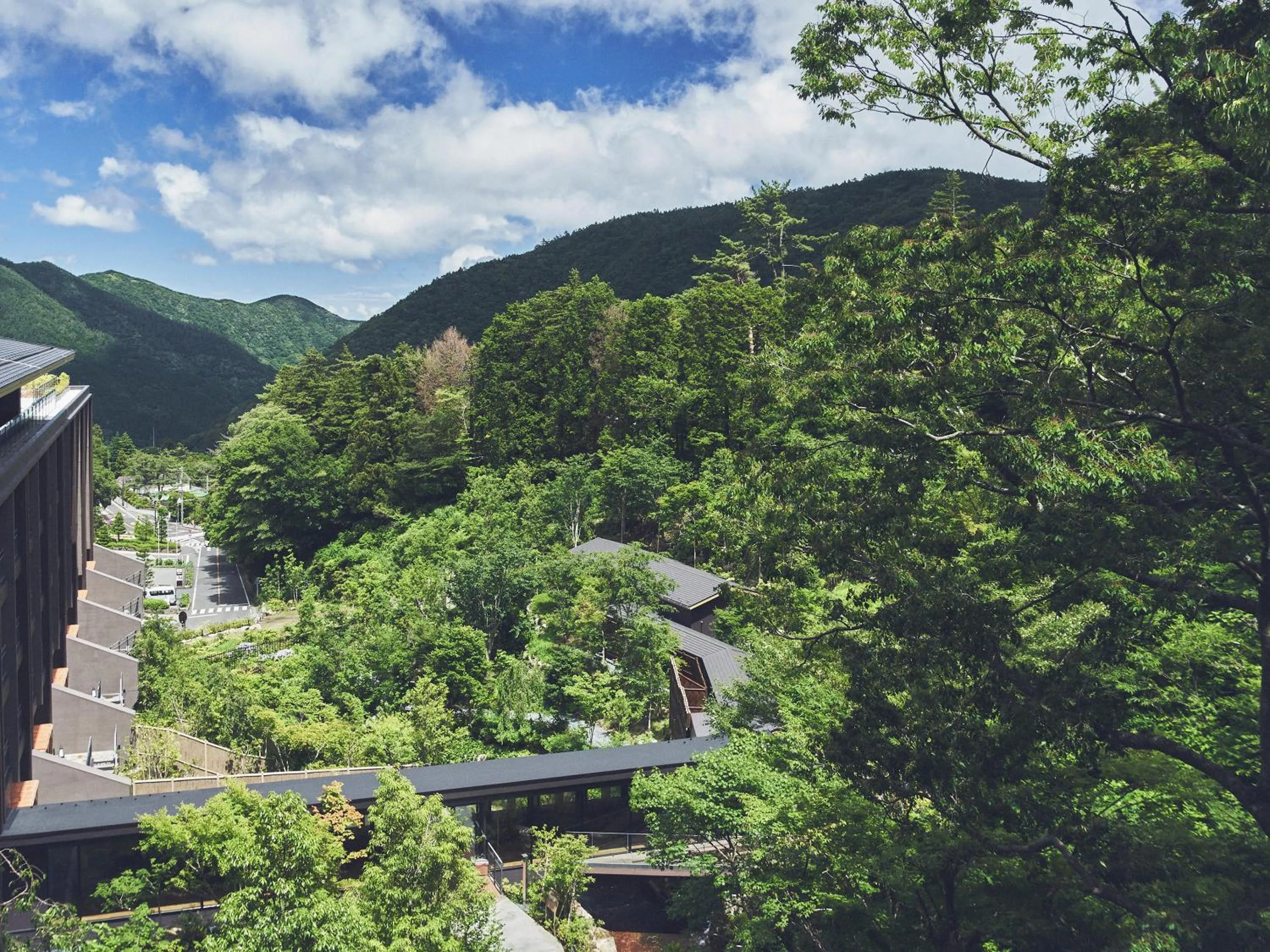 Natural landscape in Hakone Kowakien Tenyu