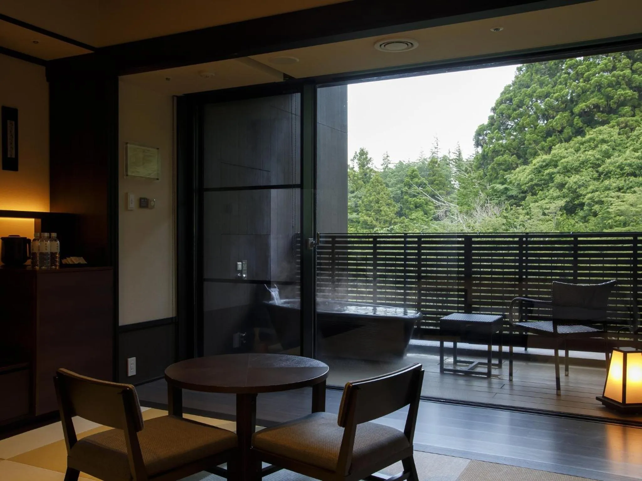 Area and facilities in Hakone Kowakien Tenyu