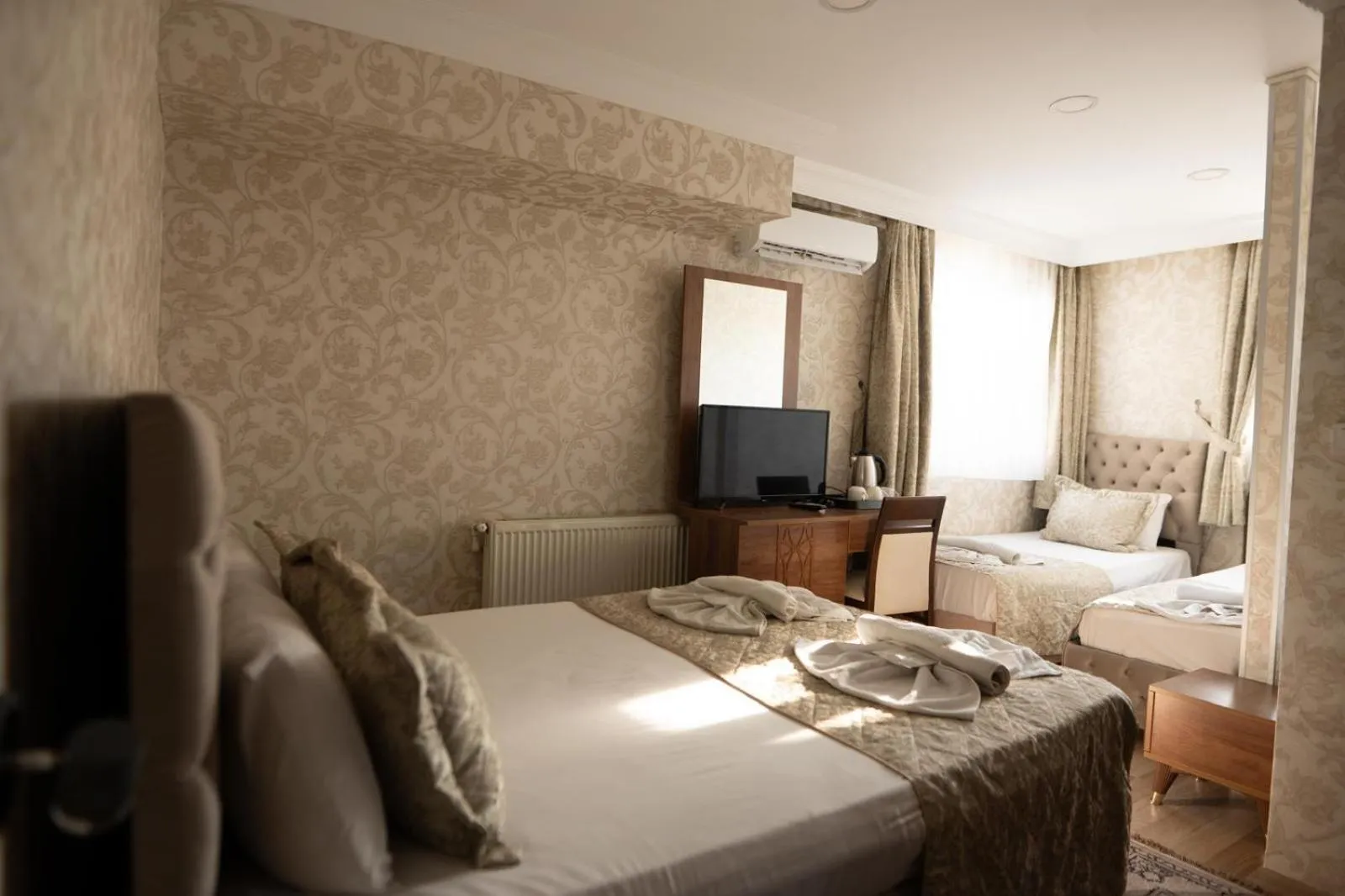 Communal lounge/ TV room, Bed in Angels Garden Hotel - Special Catagory