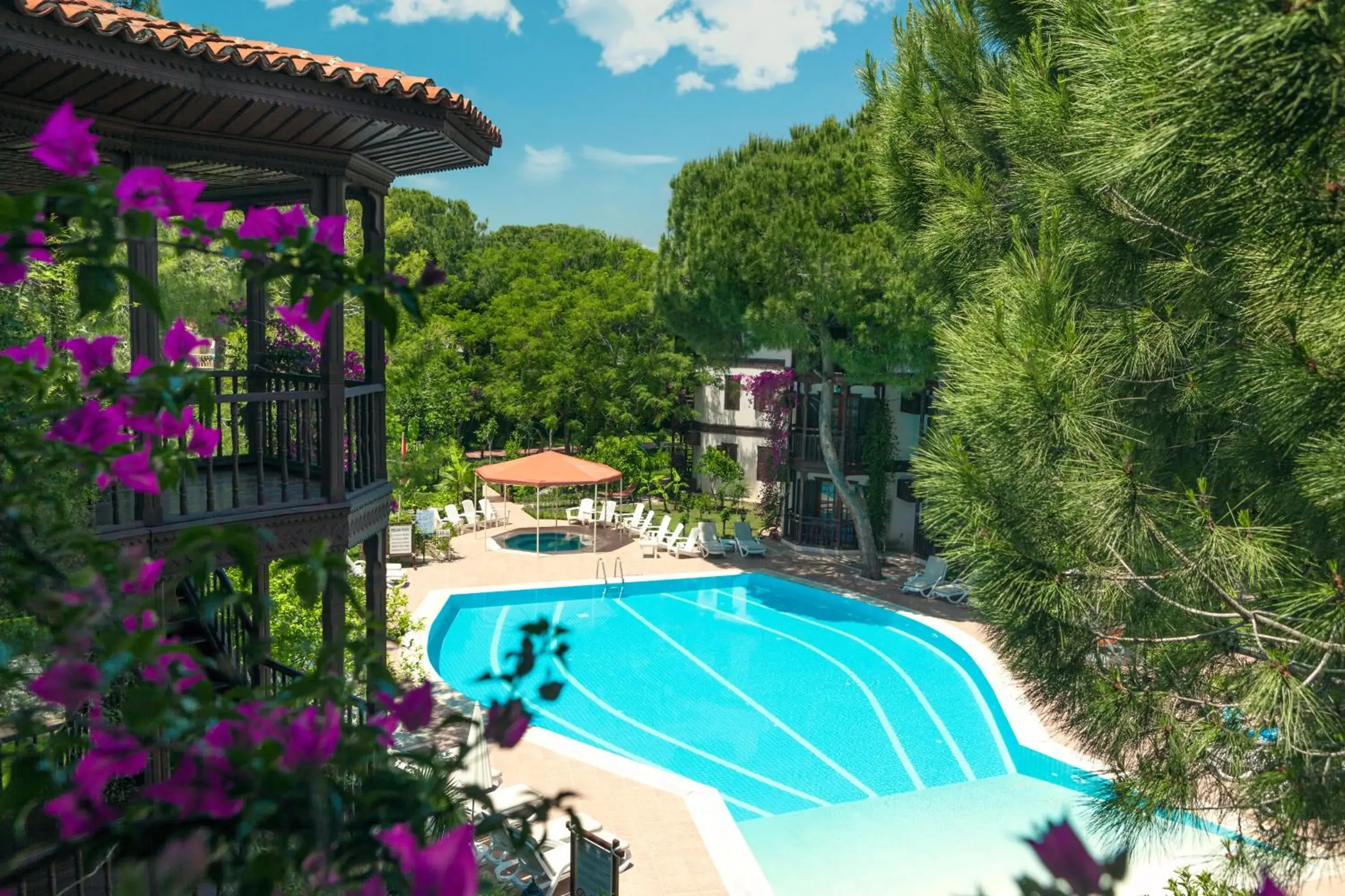 Swimming pool, Pool View in Selectum Family Resort