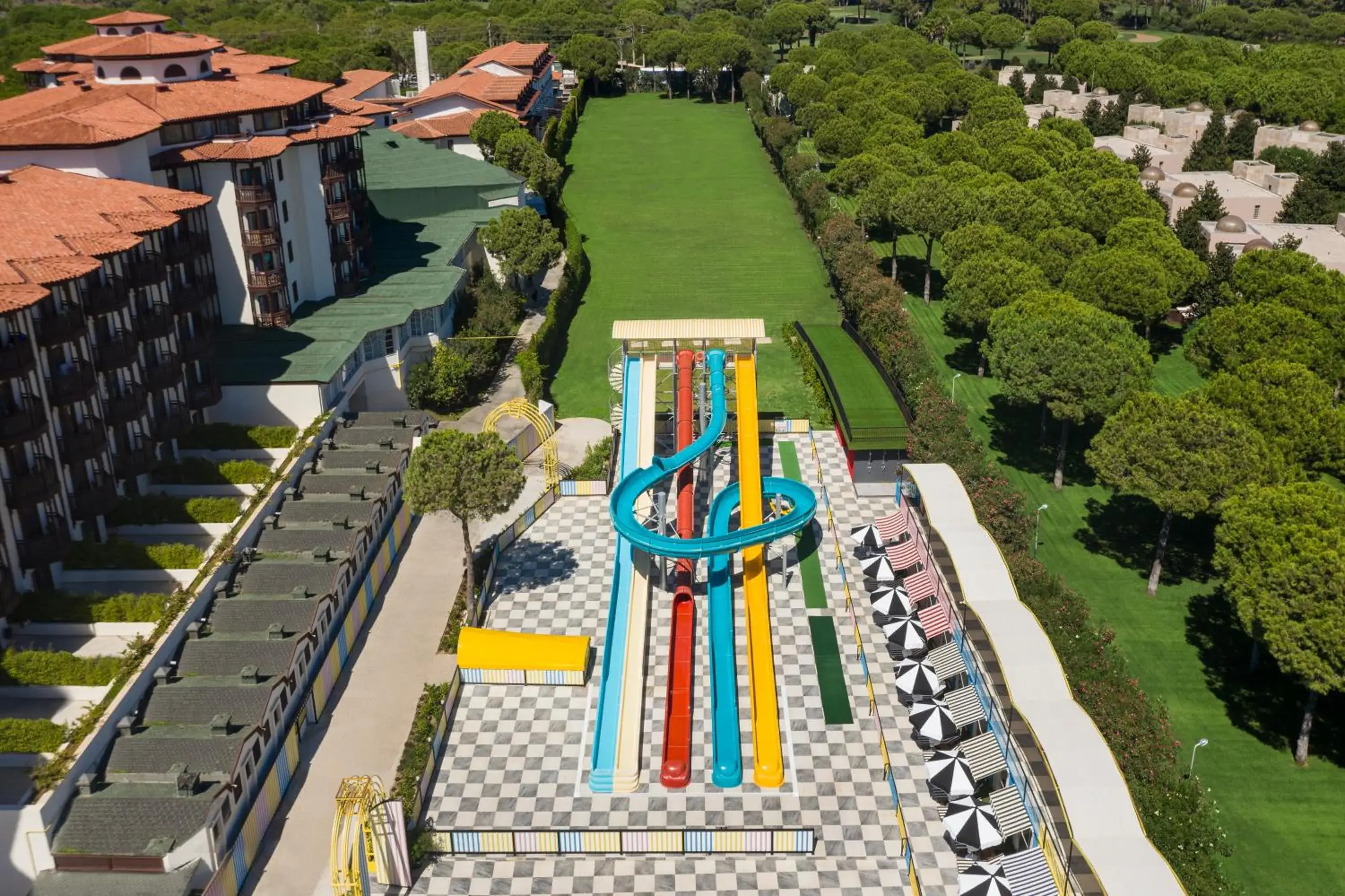 Entertainment, Bird's-eye View in Selectum Family Resort