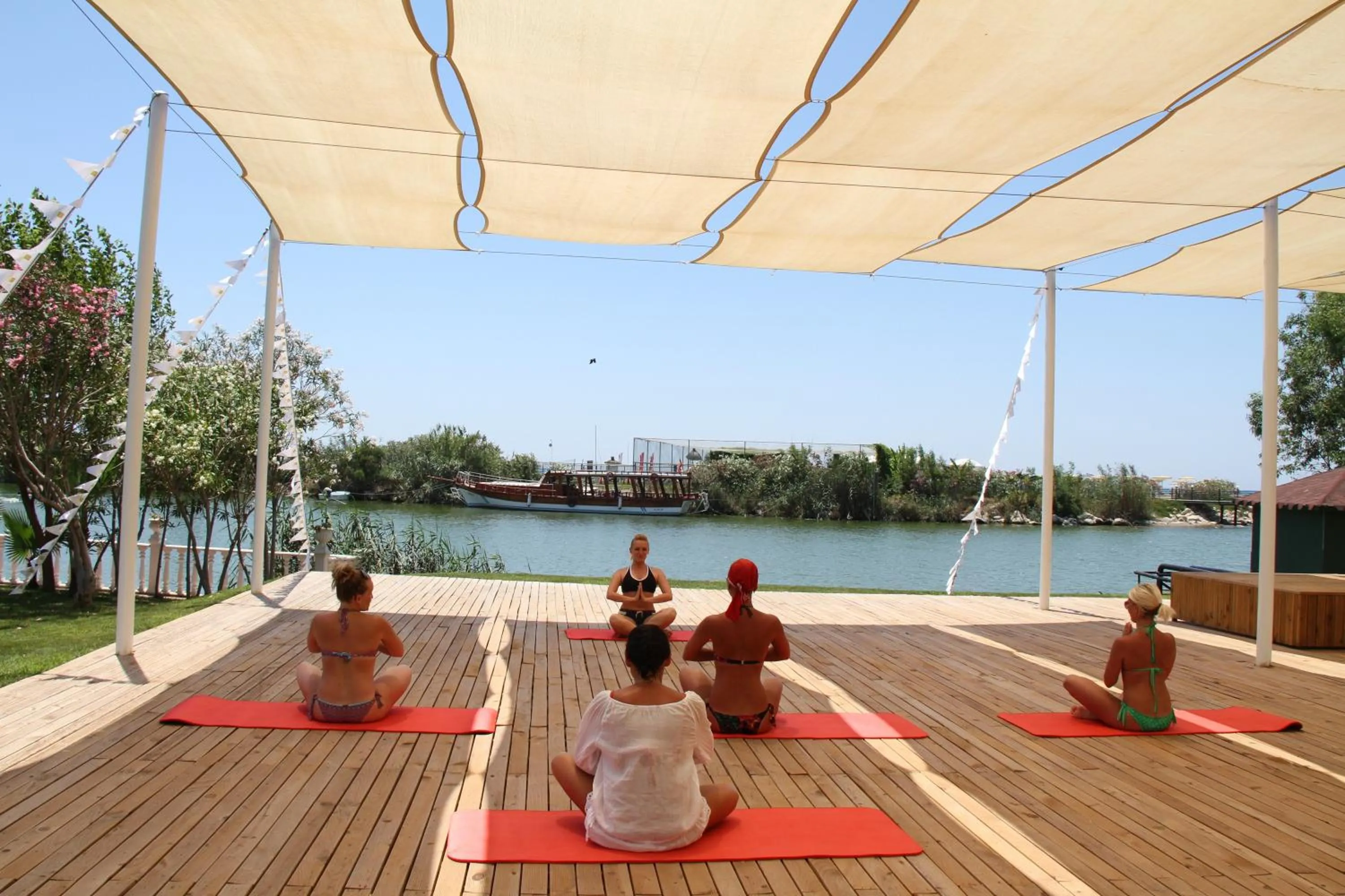 People in Selectum Family Resort Belek