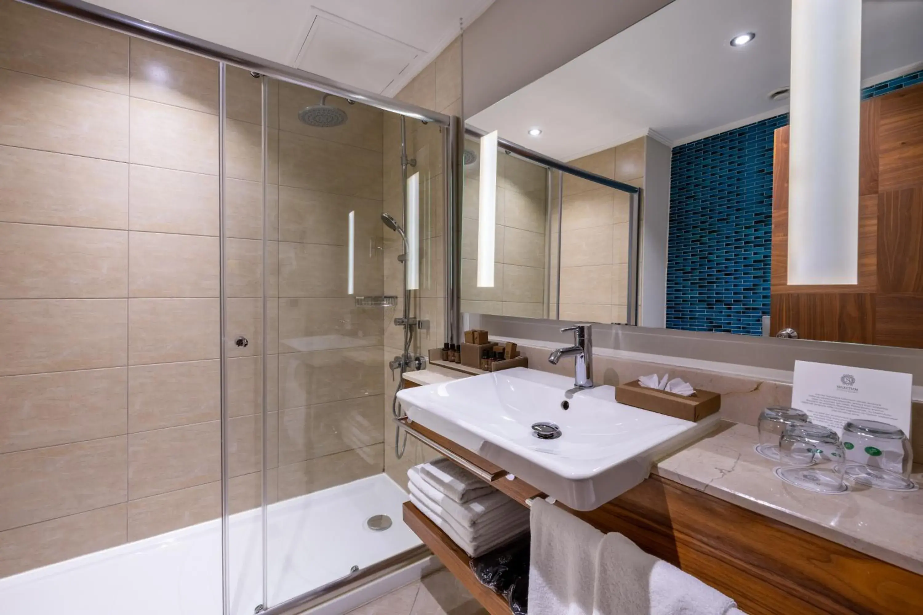 Shower, Bathroom in Selectum Family Resort