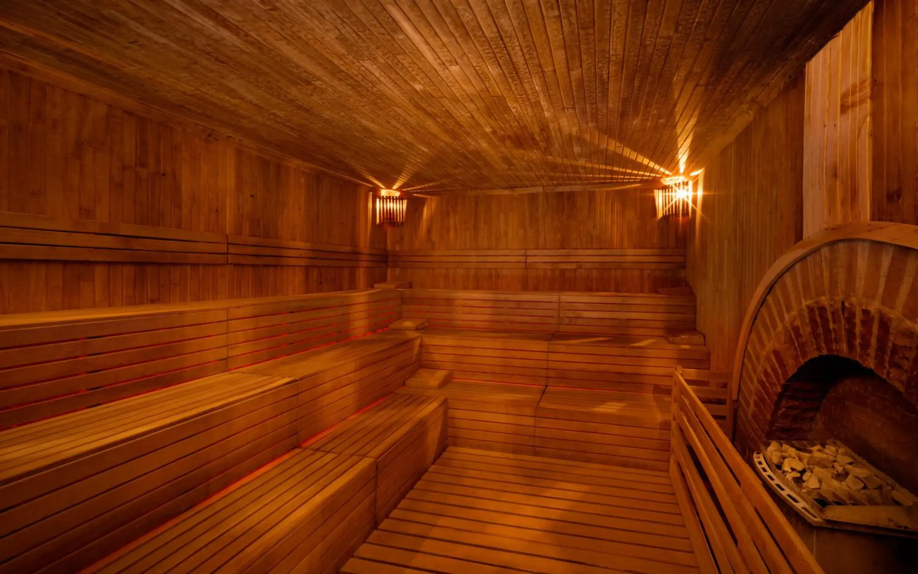 Sauna in Selectum Family Resort