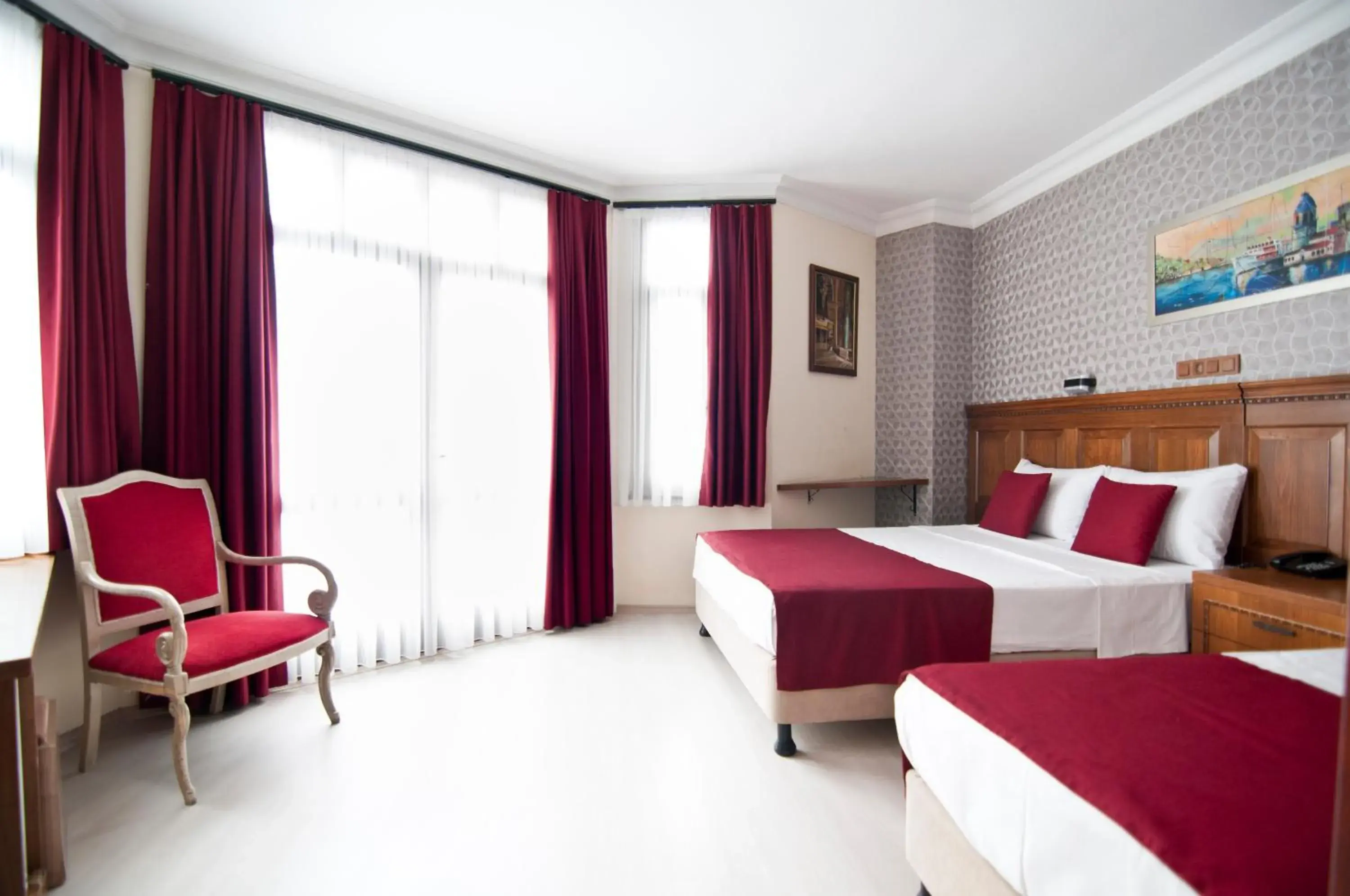 Seating area, Bed in Artefes Hotel Old City Seating area, Bed in Artefes Hotel Old City