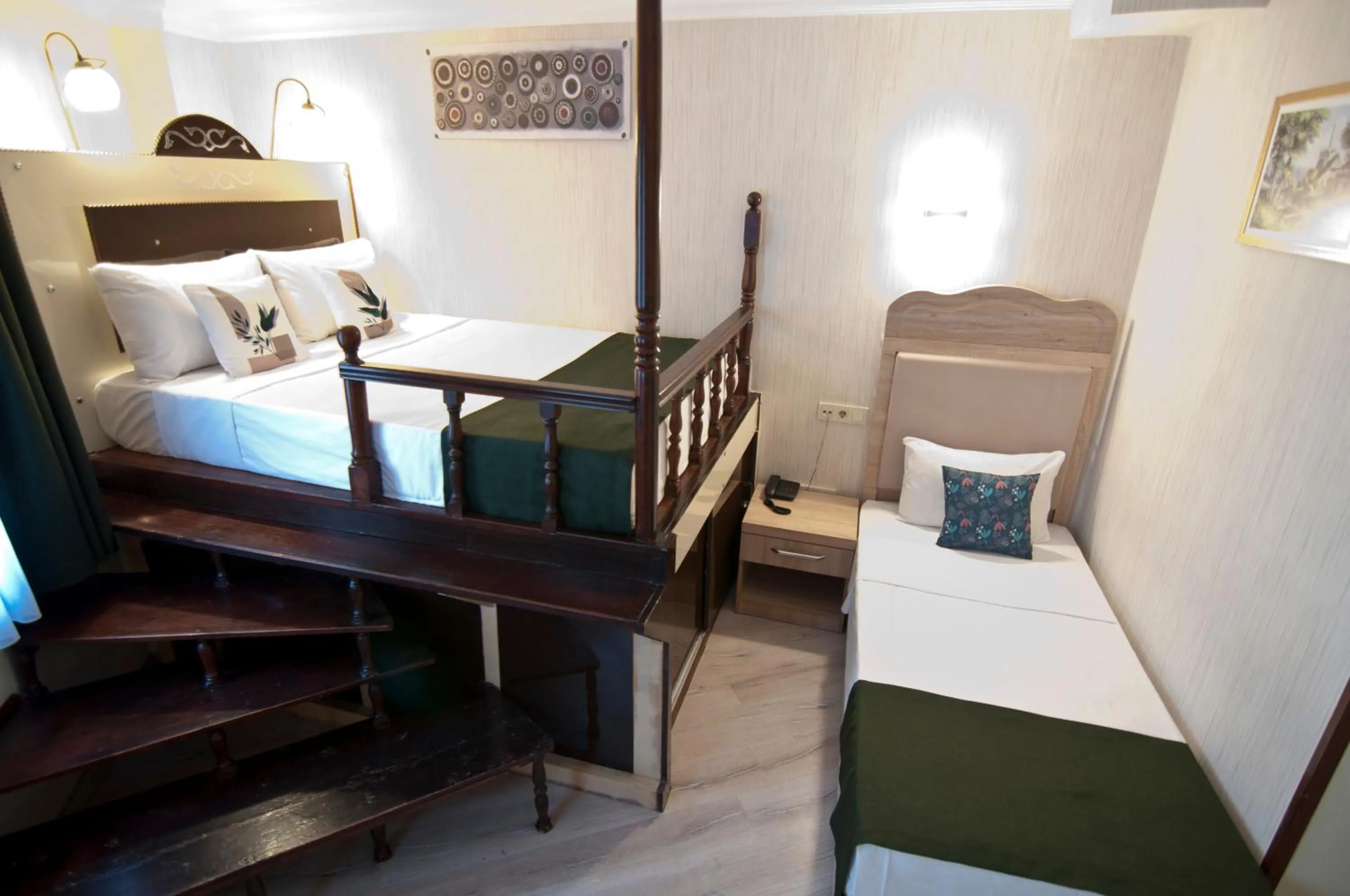 Bed in Artefes Hotel Old City