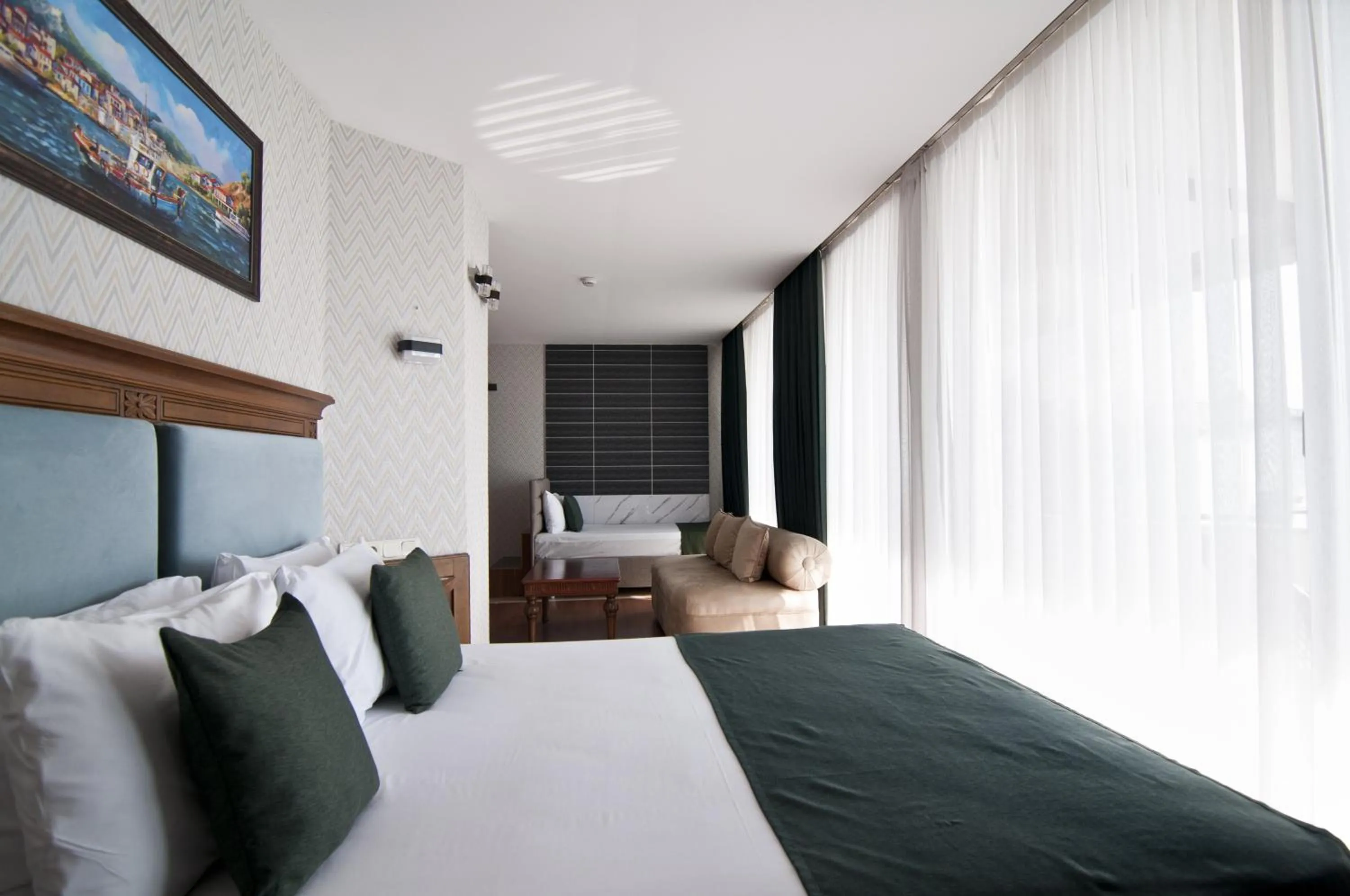 Bed in Artefes Hotel Old City