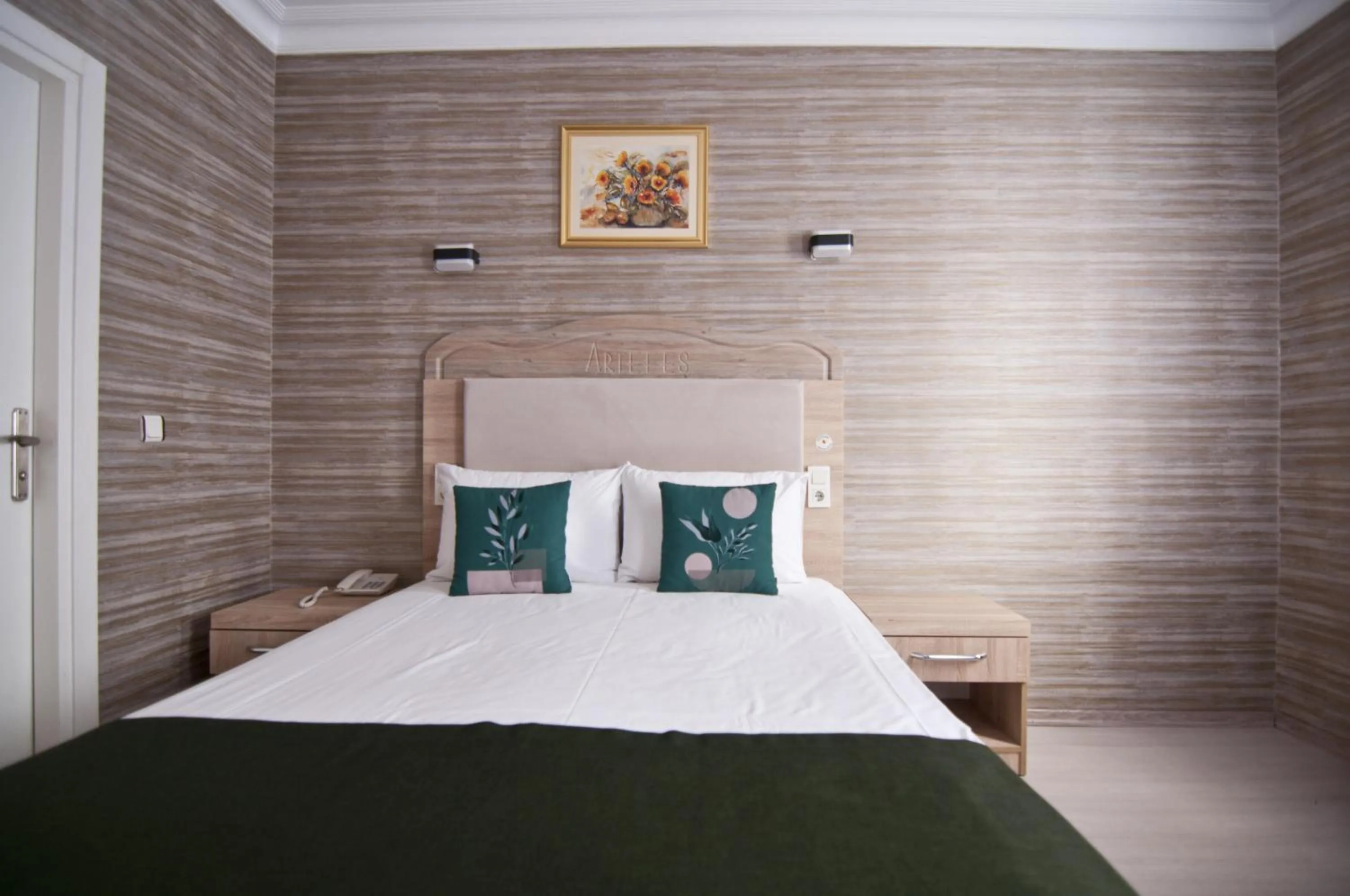 Bed in Artefes Hotel Old City