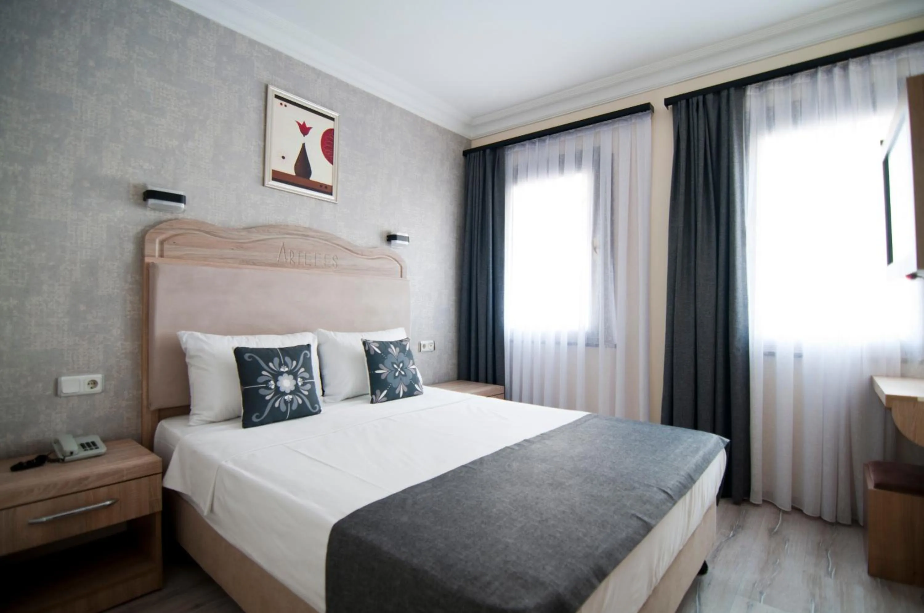 Bed in Artefes Hotel Old City