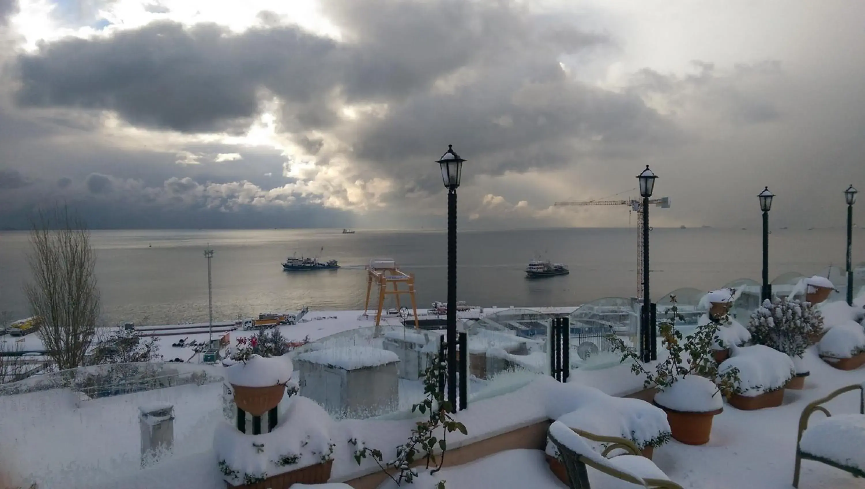 Sea view in Artefes Hotel Old City Sea view in Artefes Hotel Old City