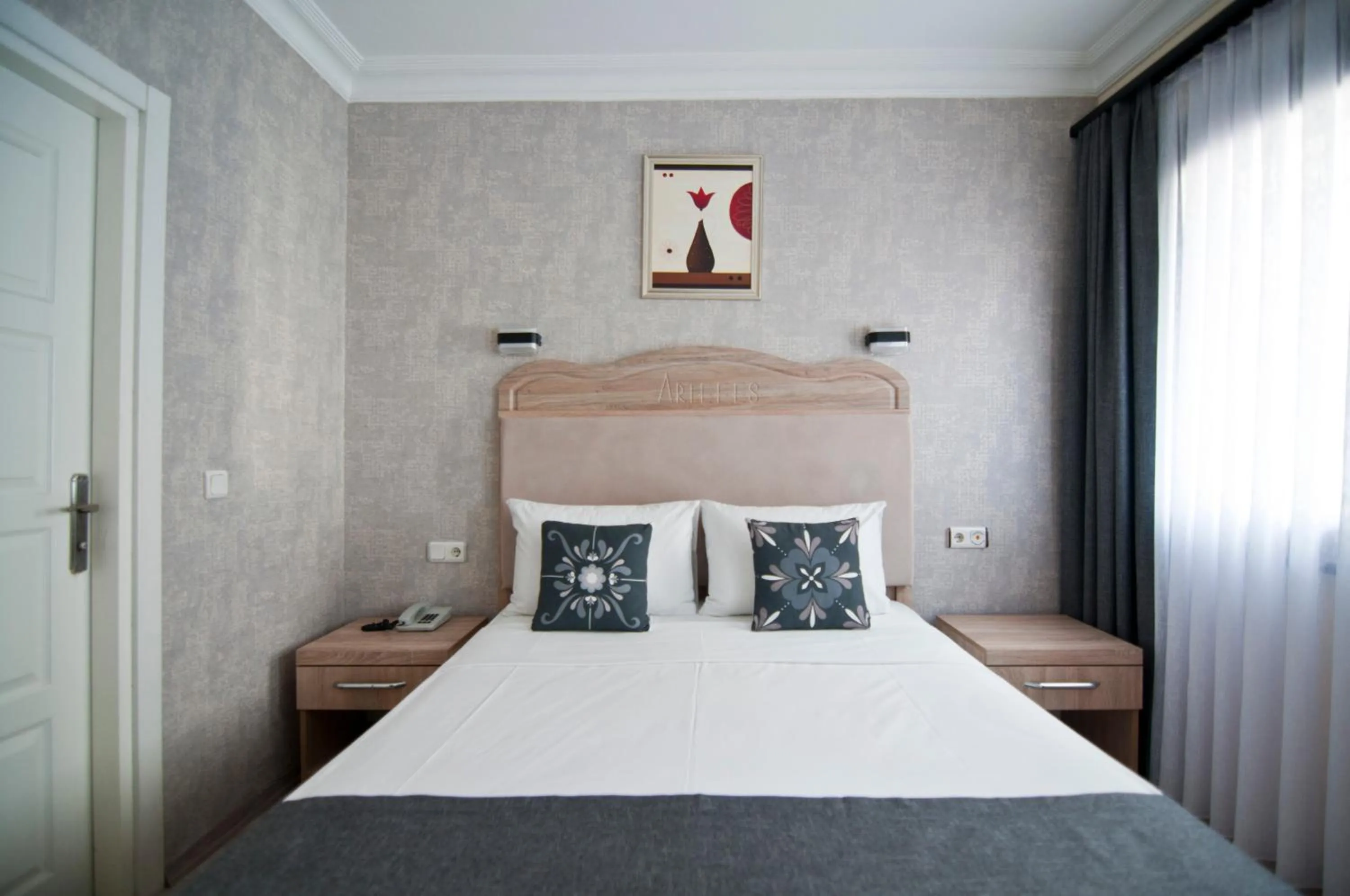 Bed in Artefes Hotel Old City