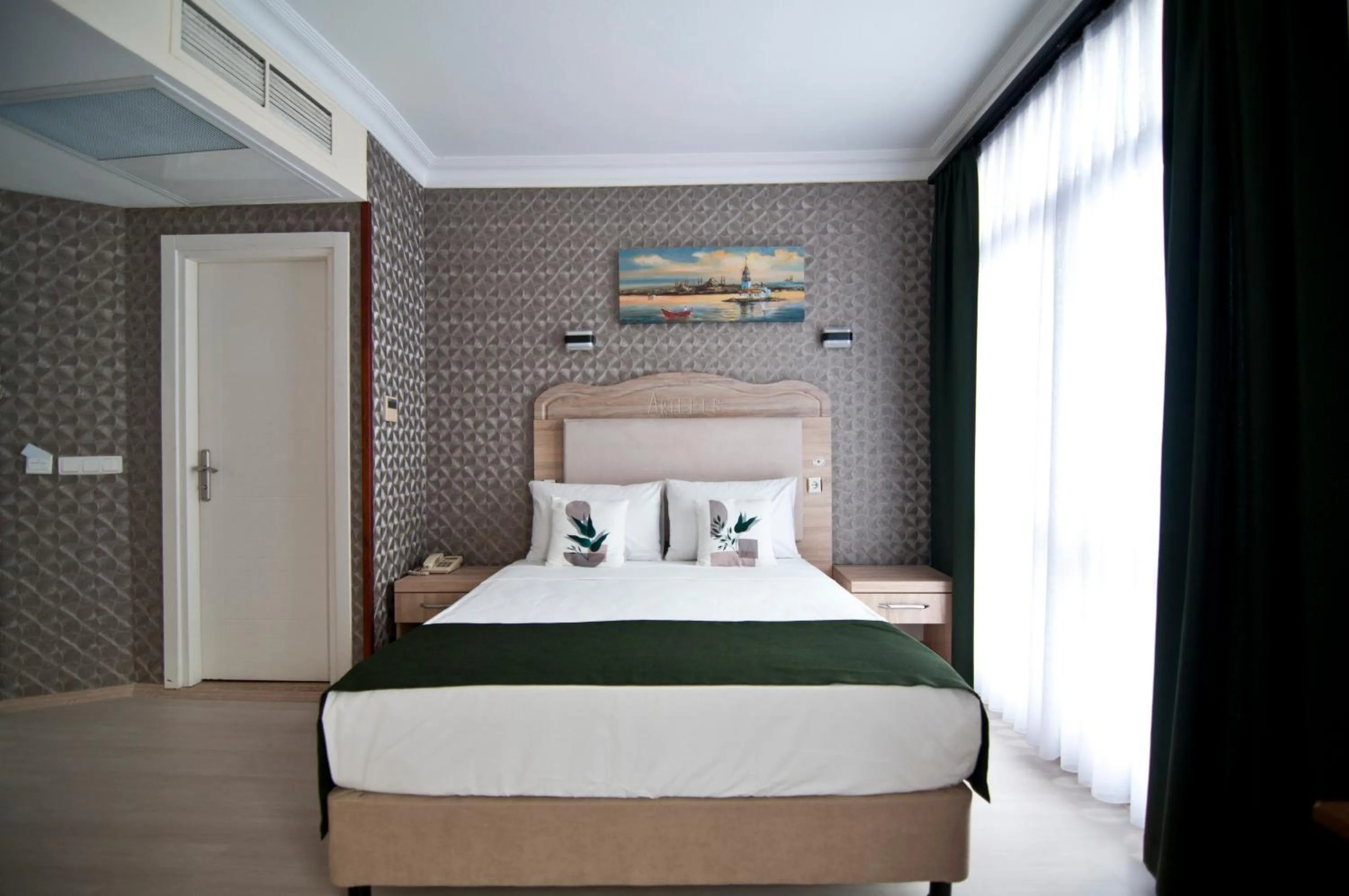 Bed in Artefes Hotel Old City