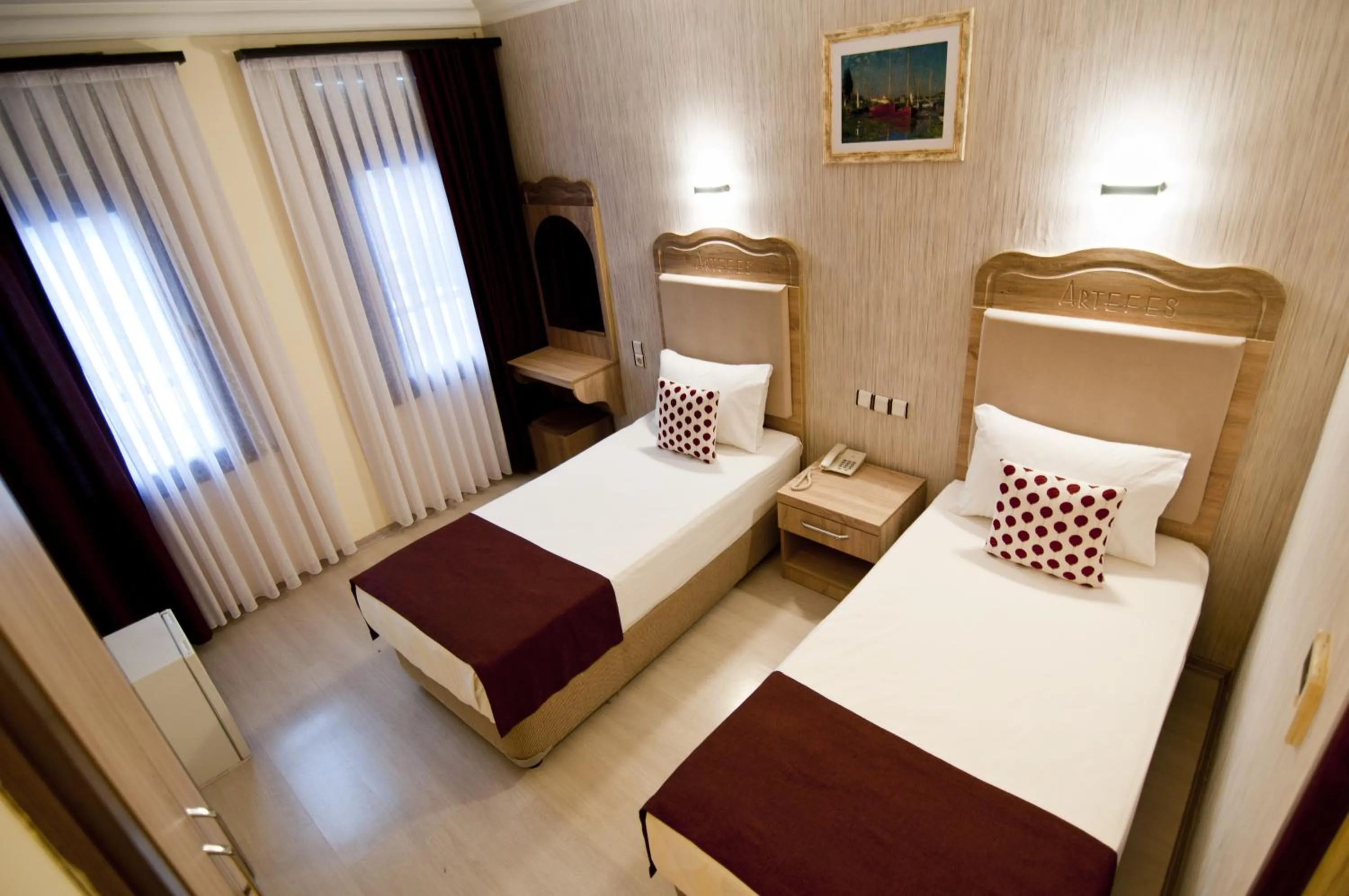 Photo of the whole room, Bed in Artefes Hotel Old City