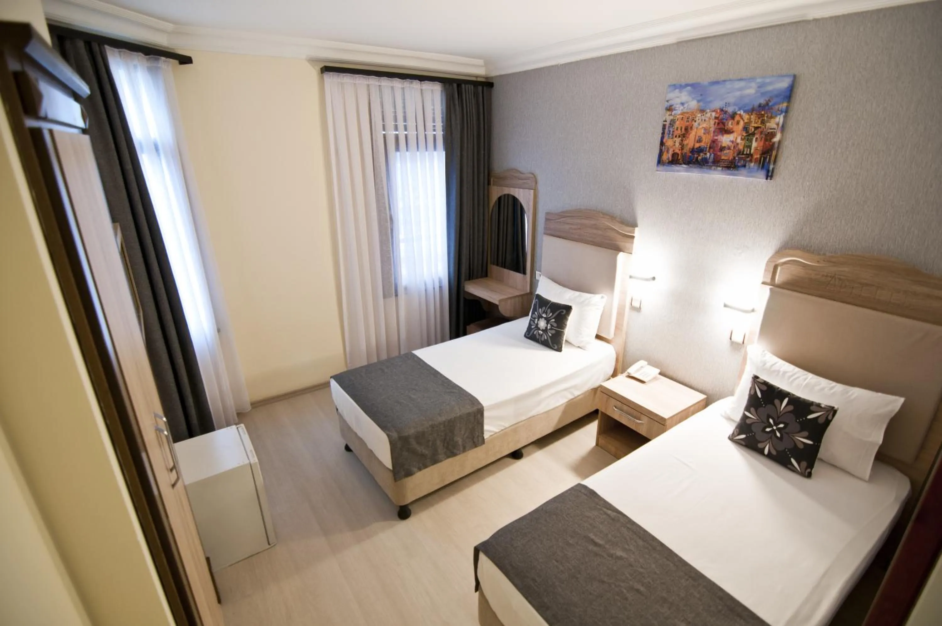 Bed in Artefes Hotel Old City