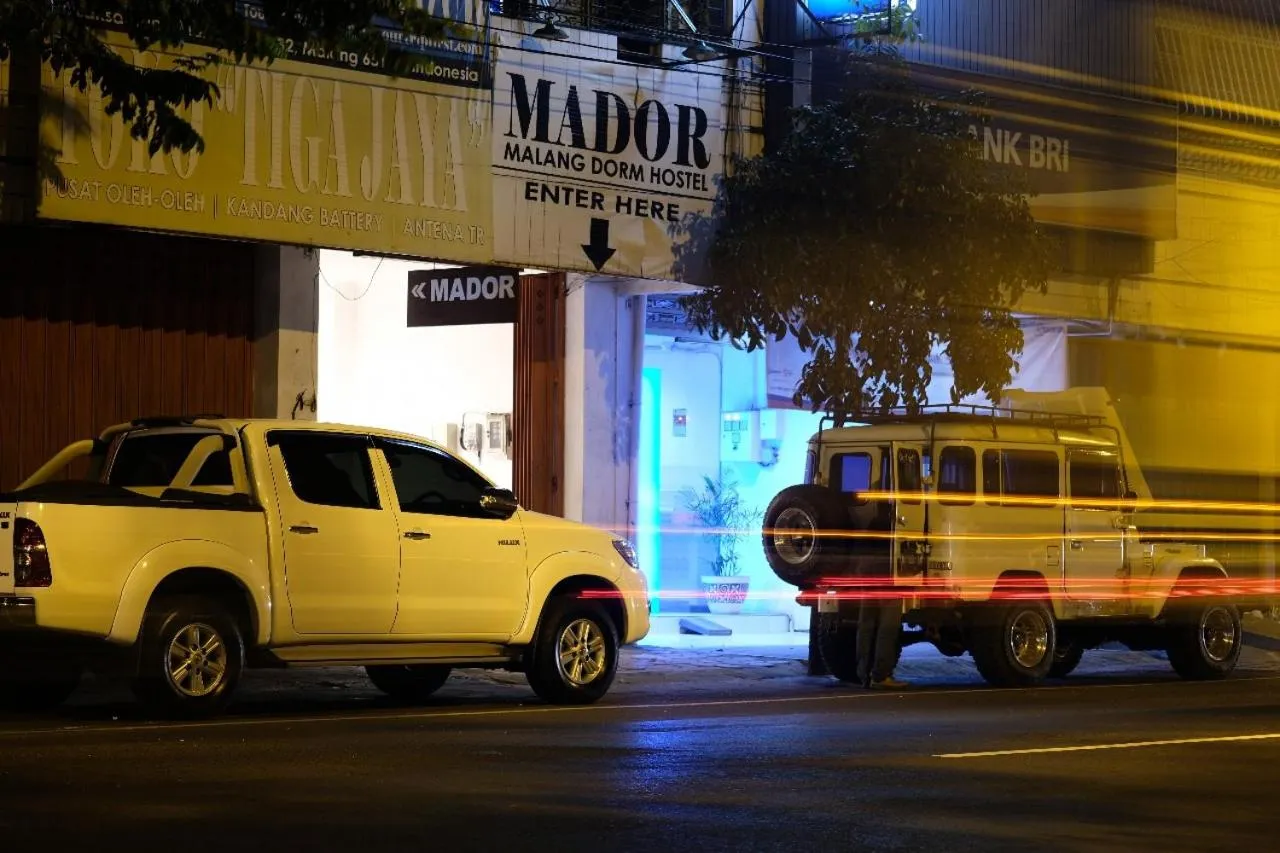 Night in MADOR Malang Dorm Hostel