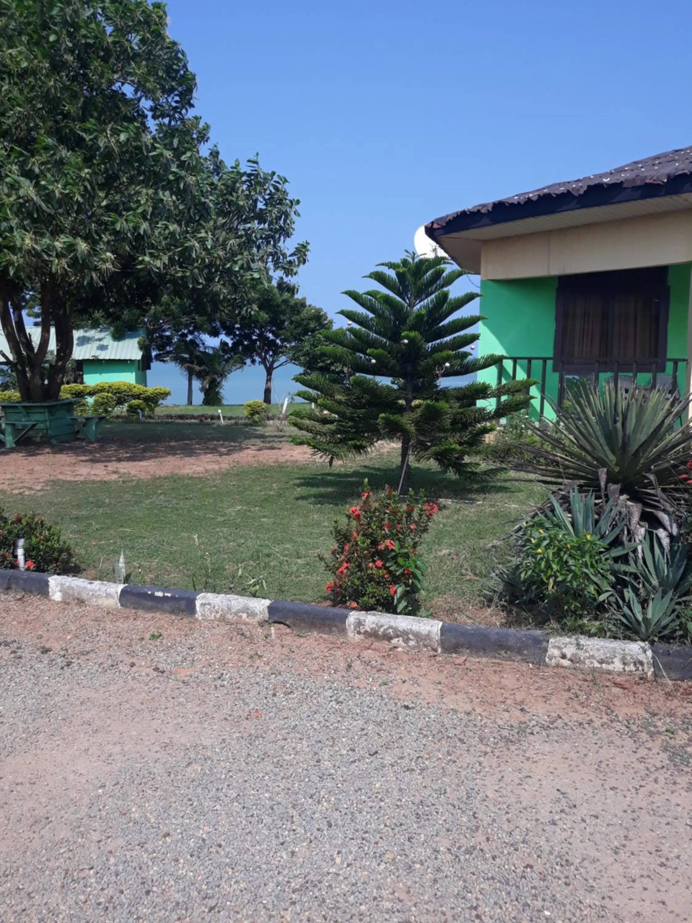 Garden in Abuesi Beach Resort
