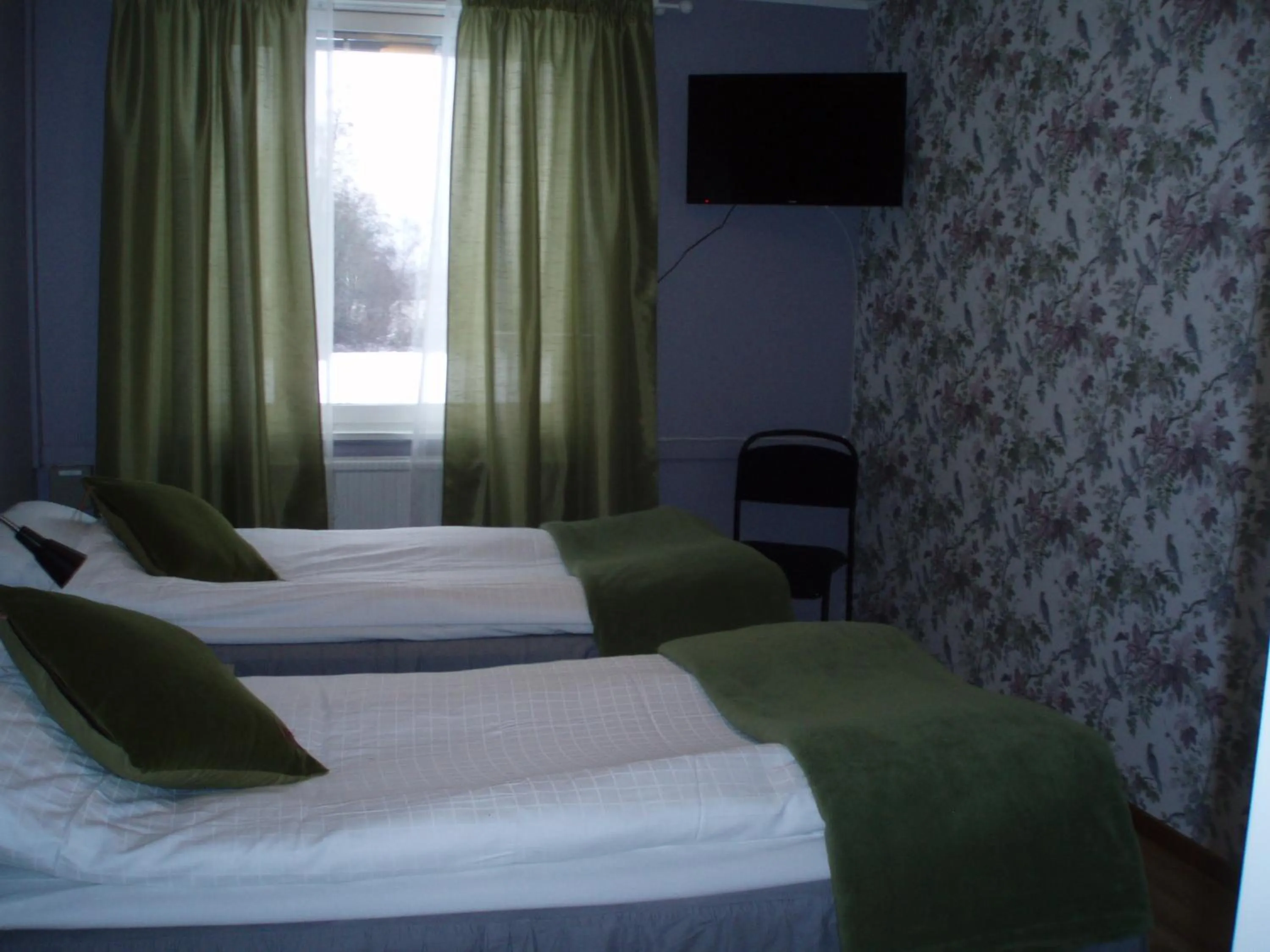 Bedroom, Bed in Åkerby Herrgård