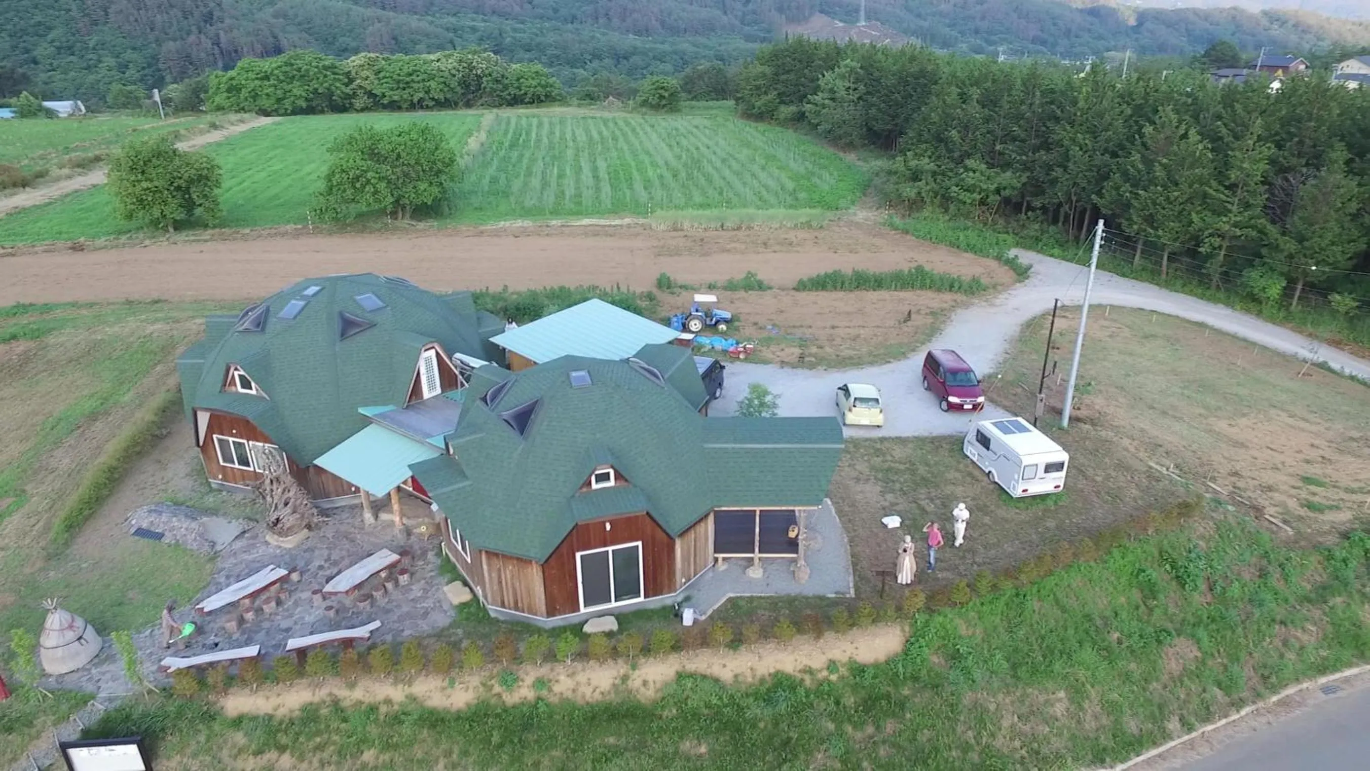 Property building in Twin Dome Ryugu