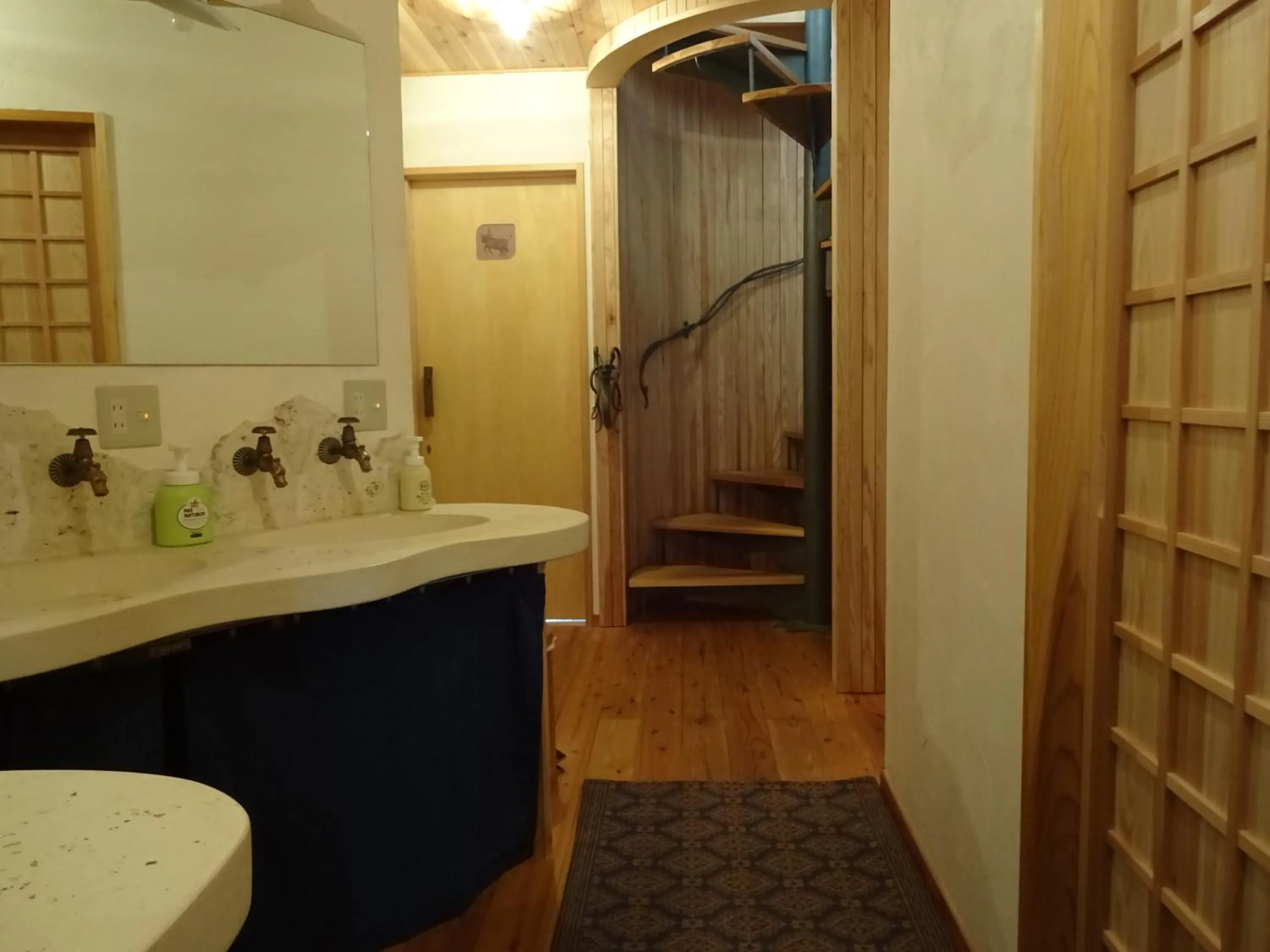 Area and facilities in Twin Dome Ryugu