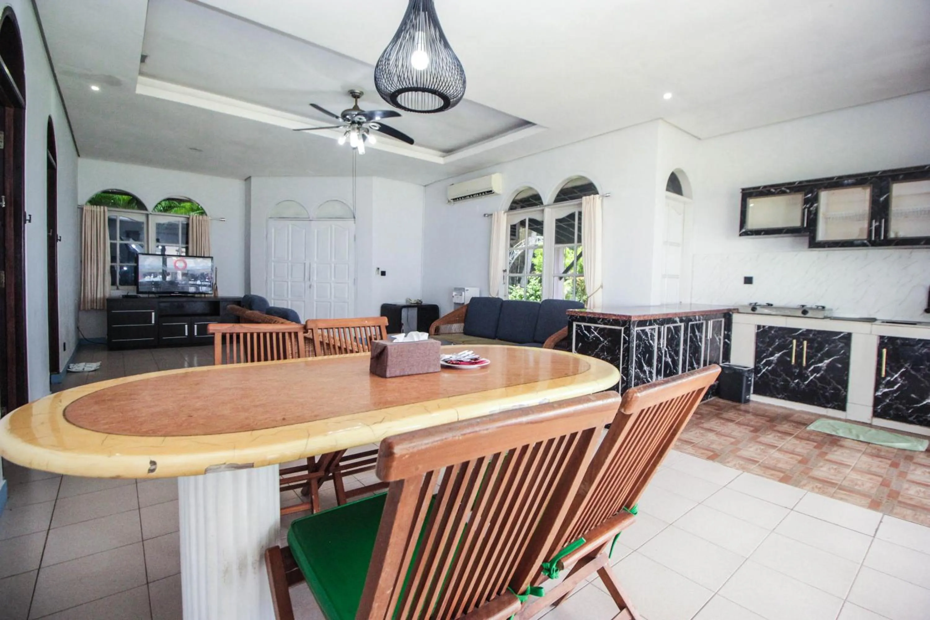 Kitchen or kitchenette in Allisa Resort Hotel