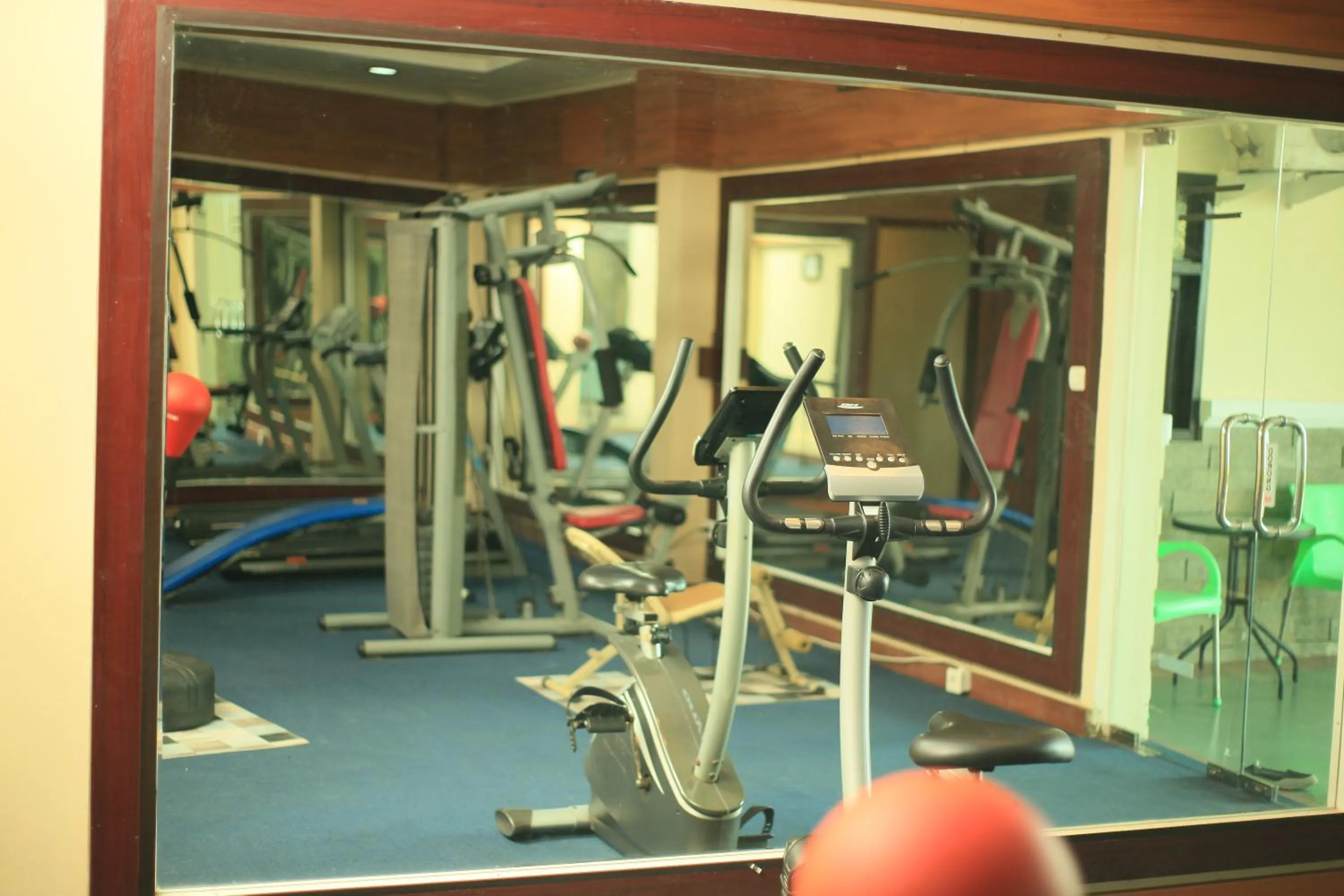 Fitness centre/facilities in Allisa Resort Hotel
