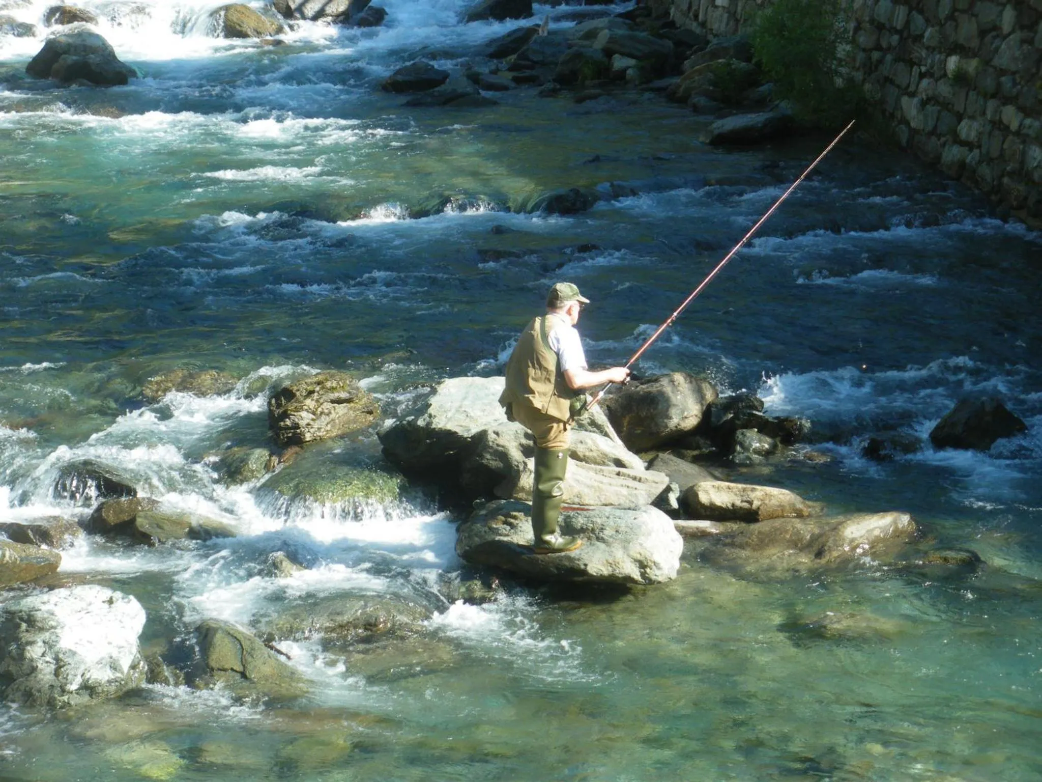Fishing in Appartamento "Le Temps d'une Pause"