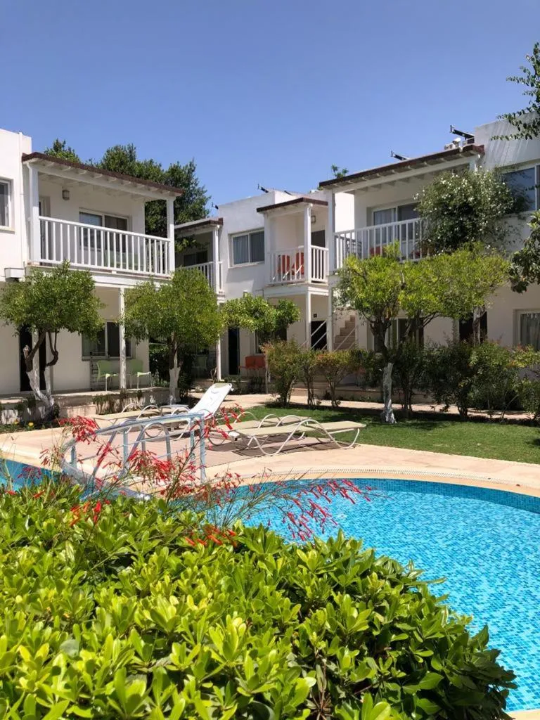 Garden view in Hotel Gumusluk