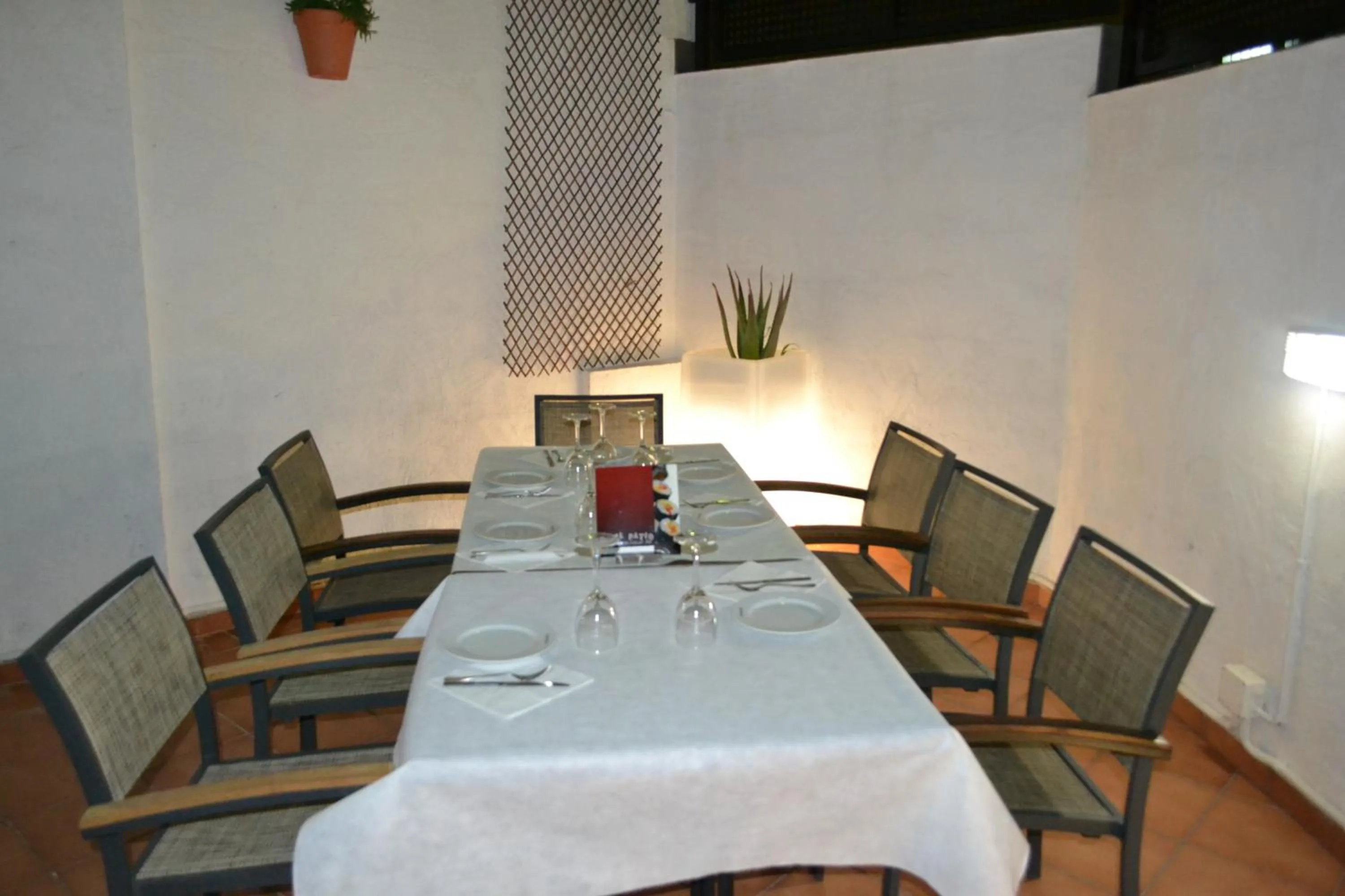 Patio in Gran Hotel Toledo
