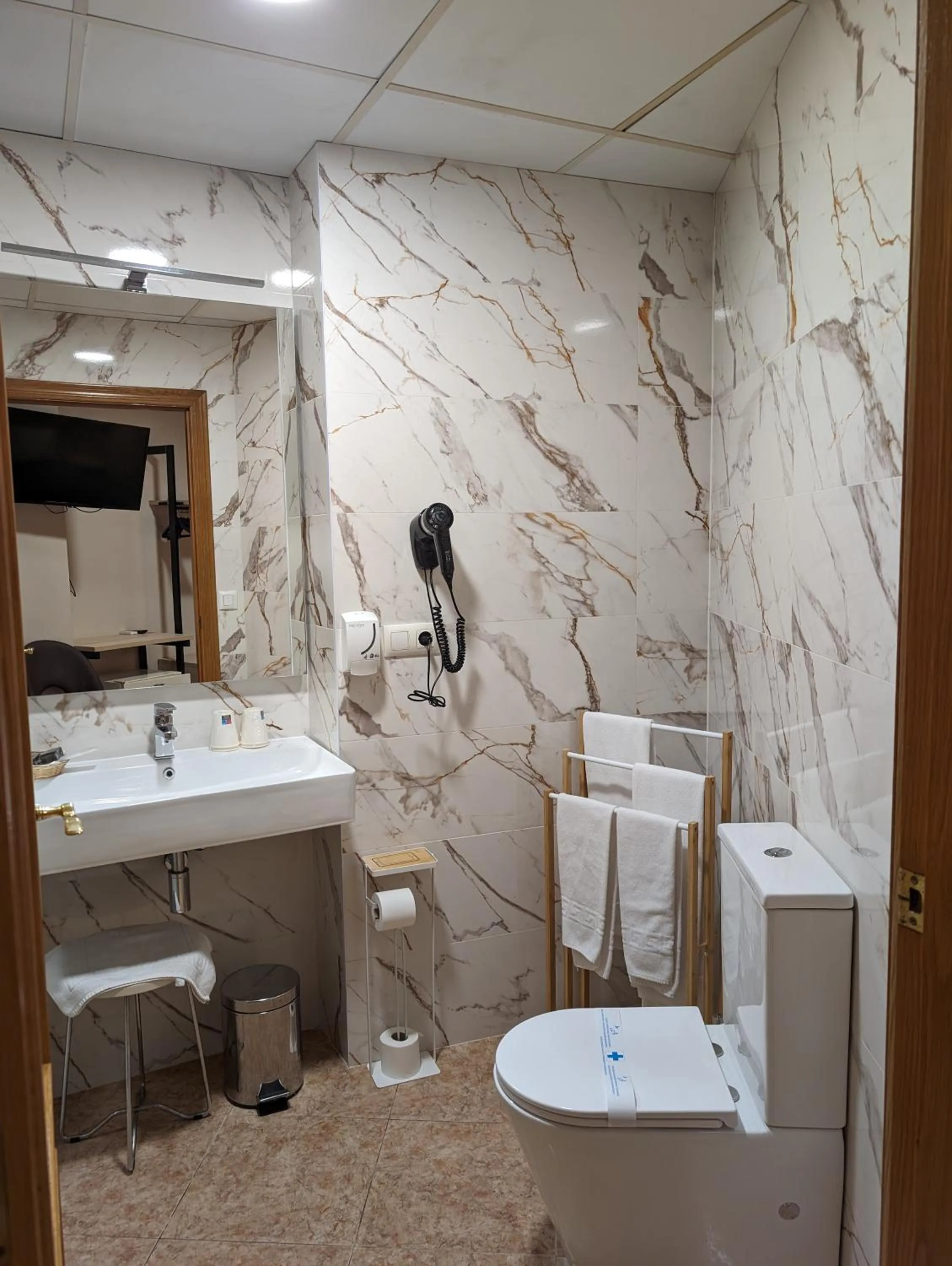 Bathroom in Gran Hotel Toledo