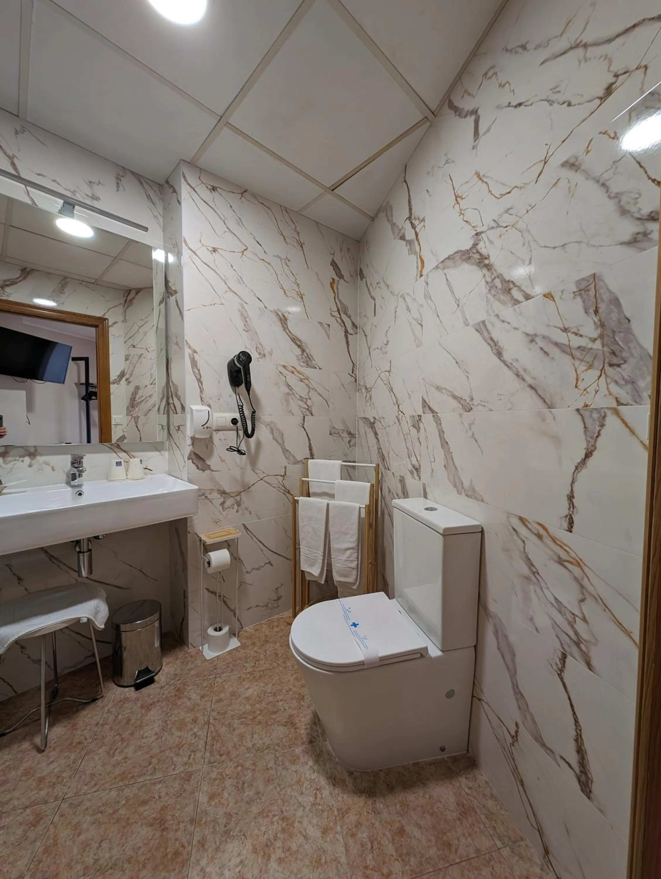 Bathroom in Gran Hotel Toledo