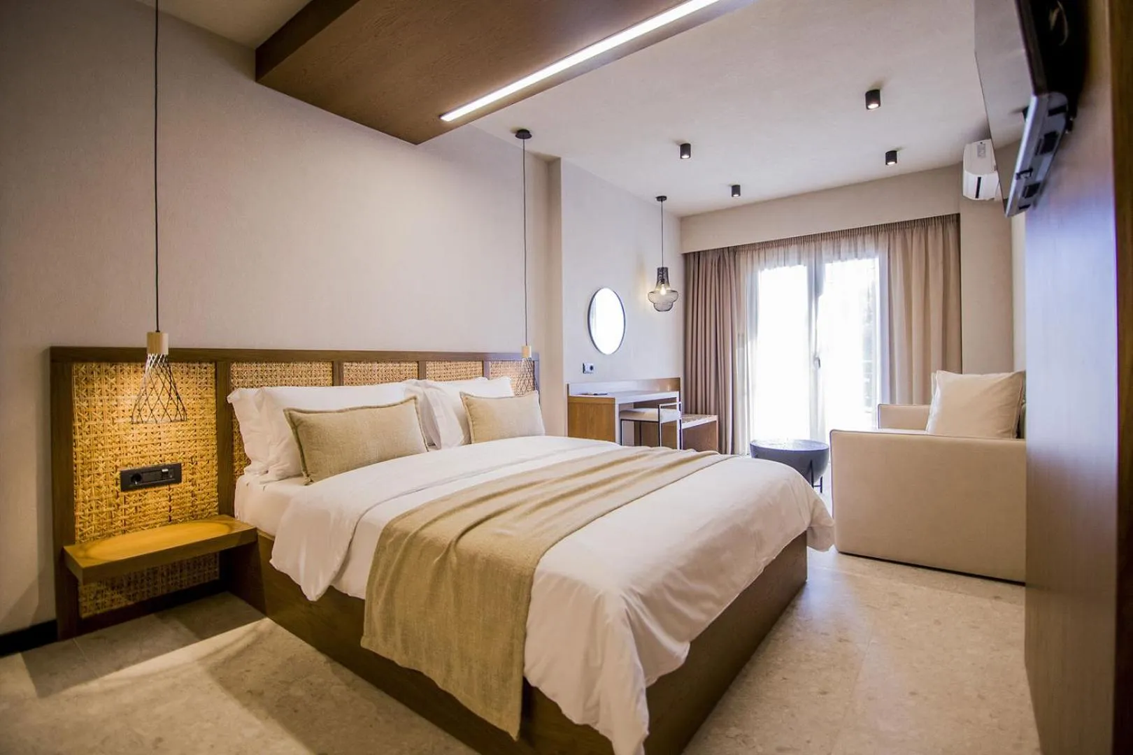 Bedroom, Bed in Kasta Beach Hotel