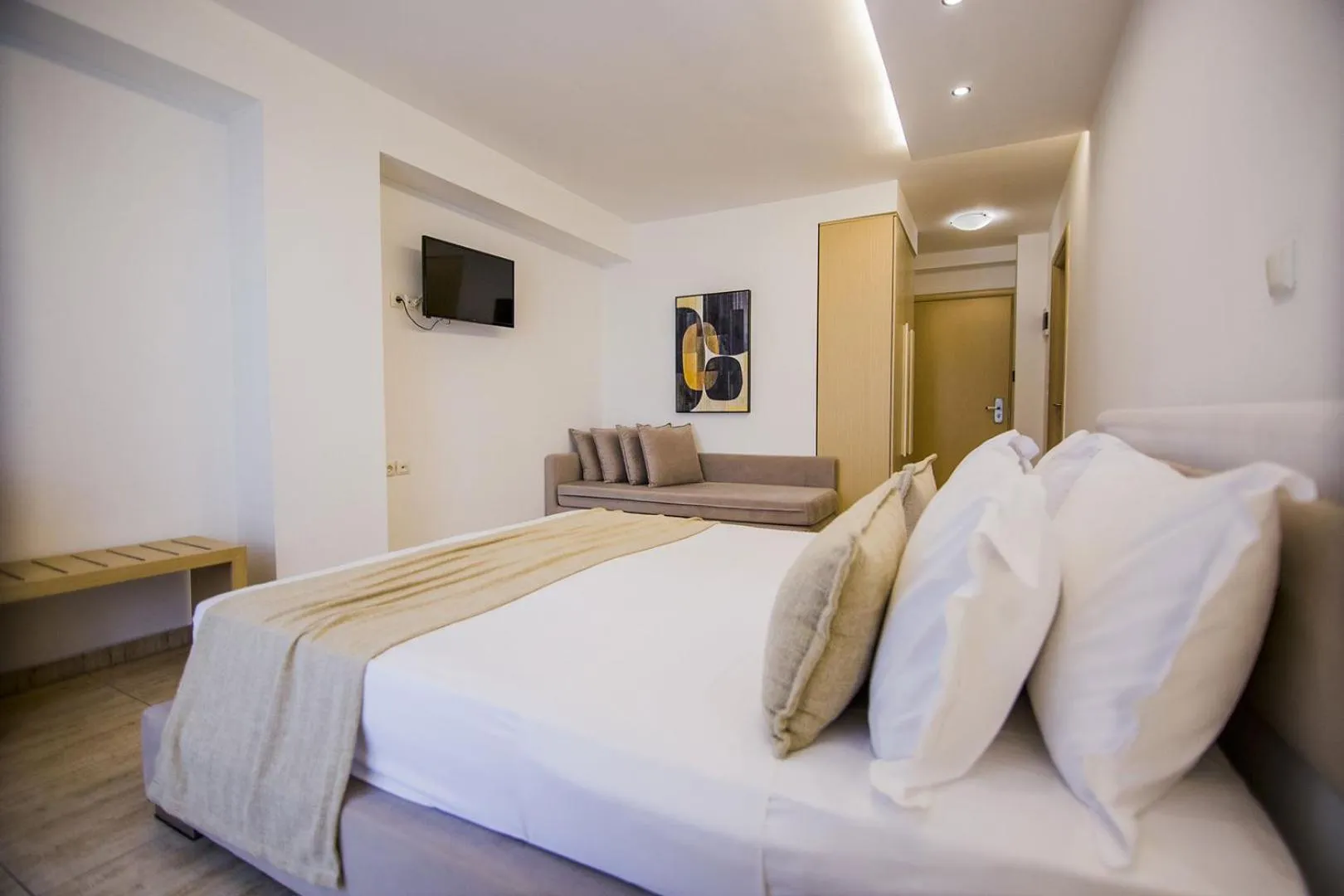 Bed in Kasta Beach Hotel