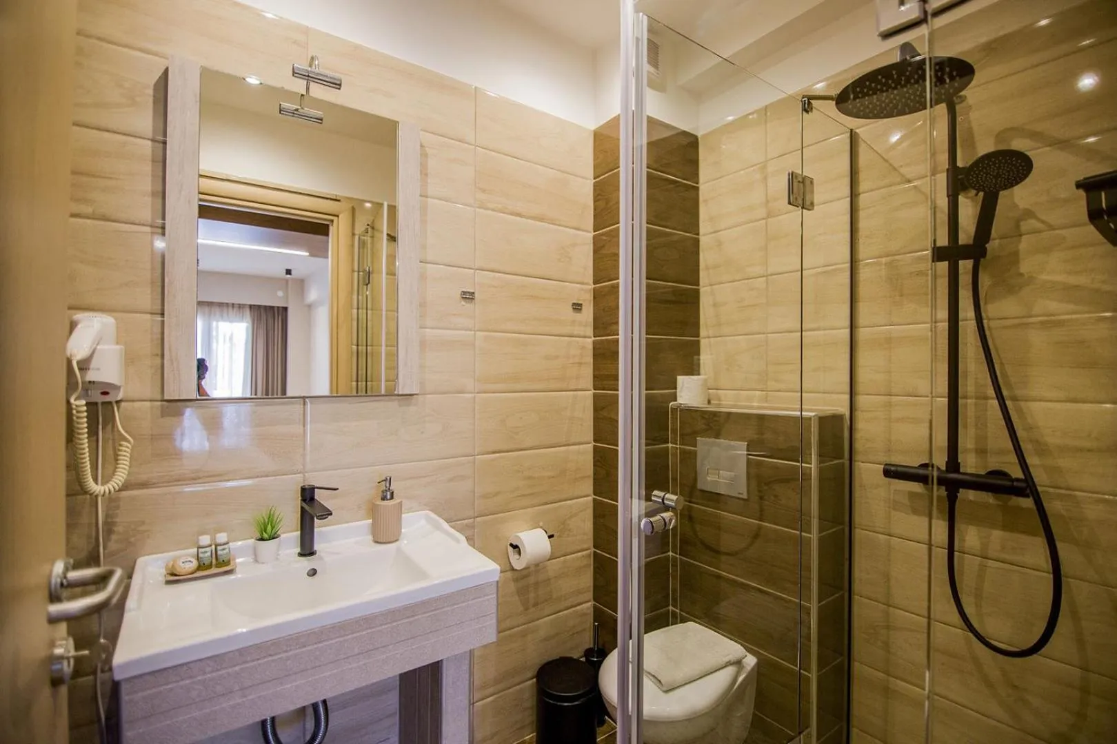 Shower in Kasta Beach Hotel