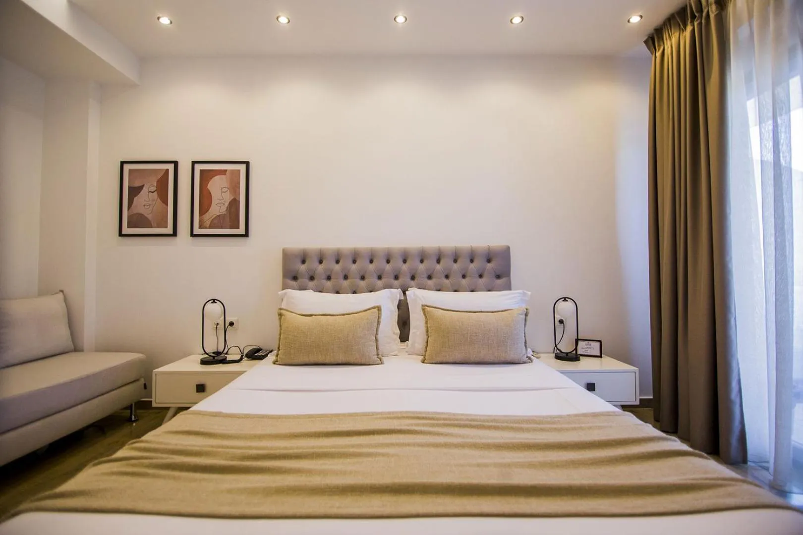 Bed in Kasta Beach Hotel