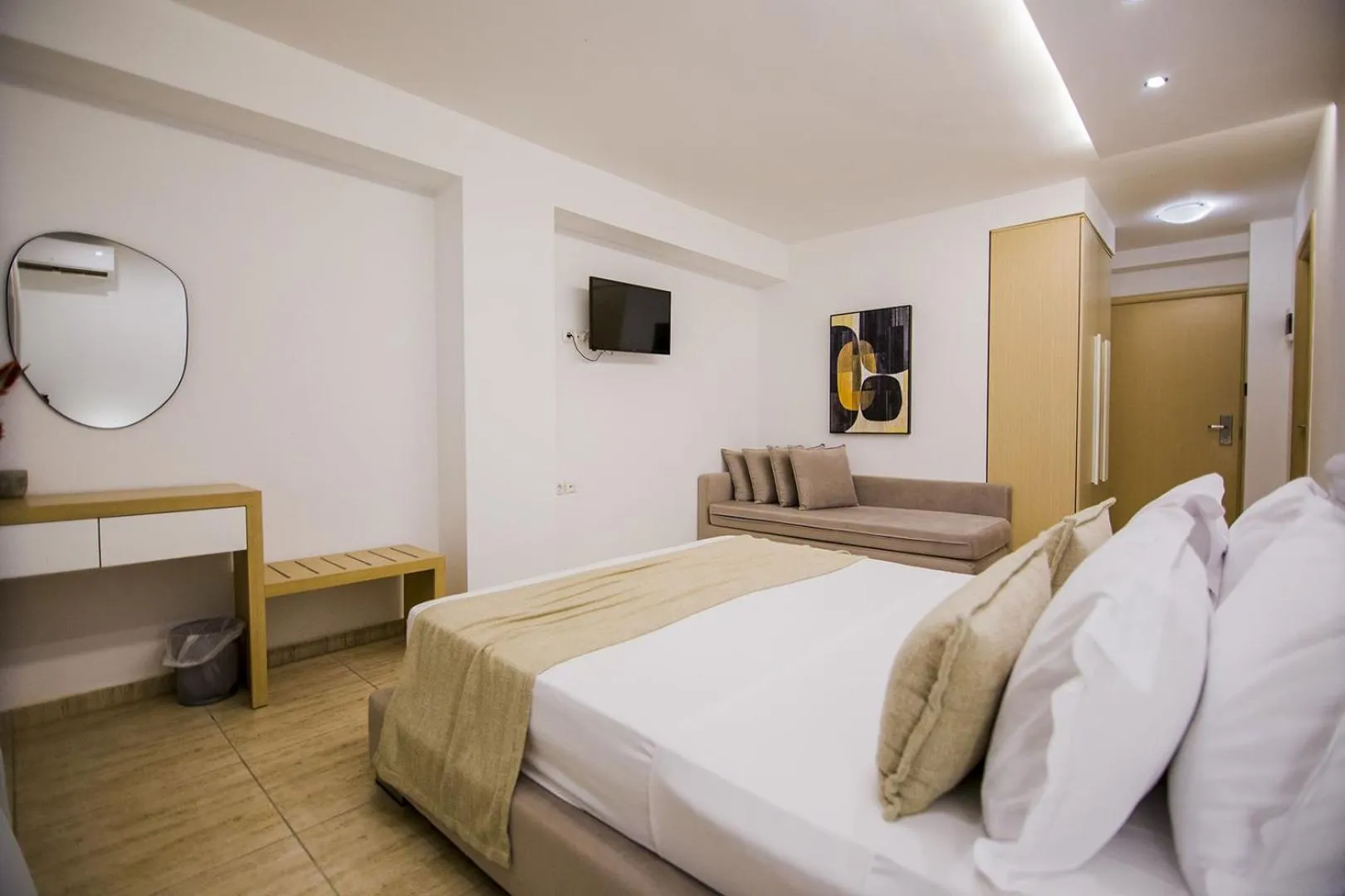 Bed in Kasta Beach Hotel