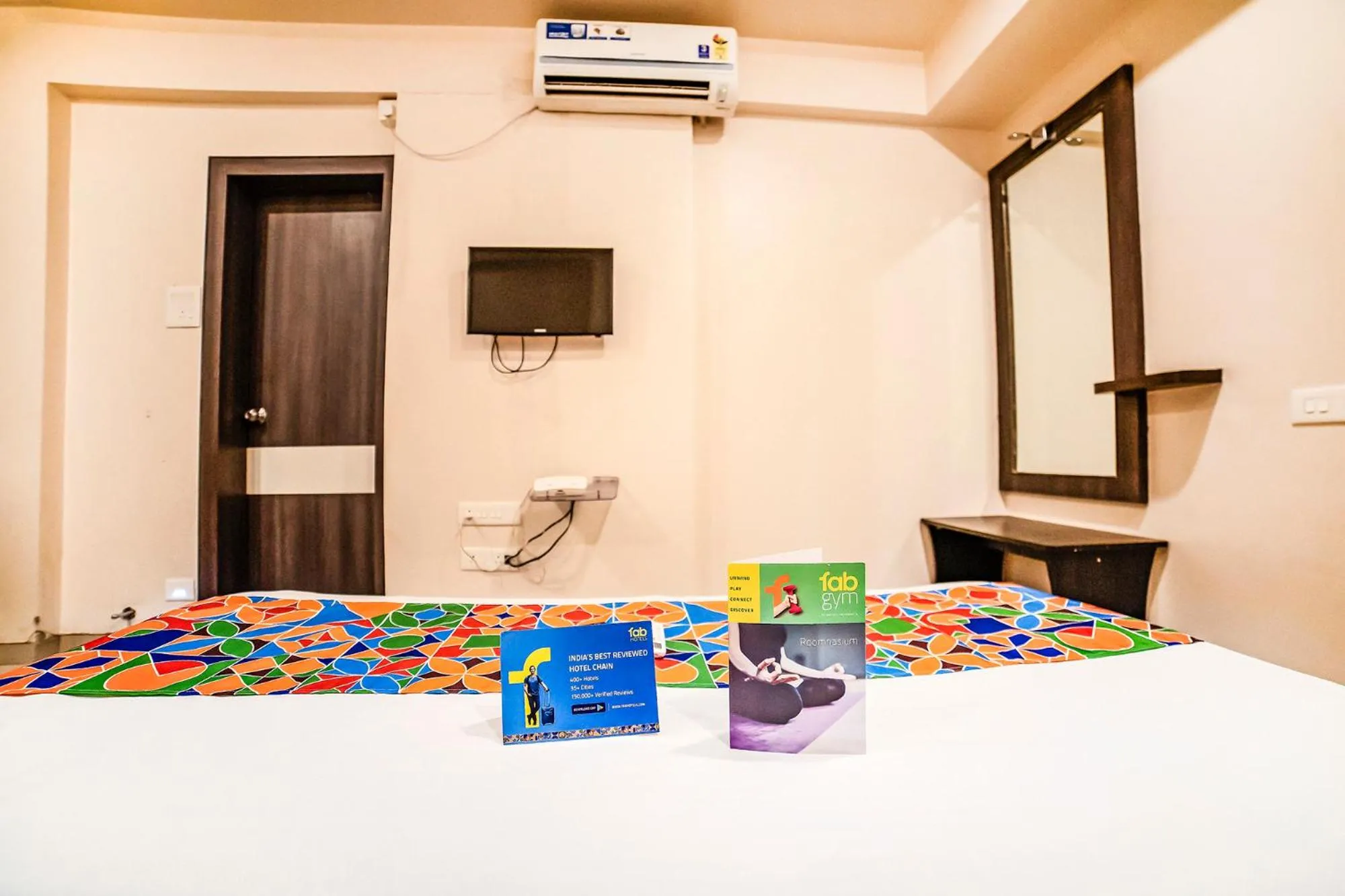 Bedroom, Bed in FabHotel Imperio - Nr Baner Hill