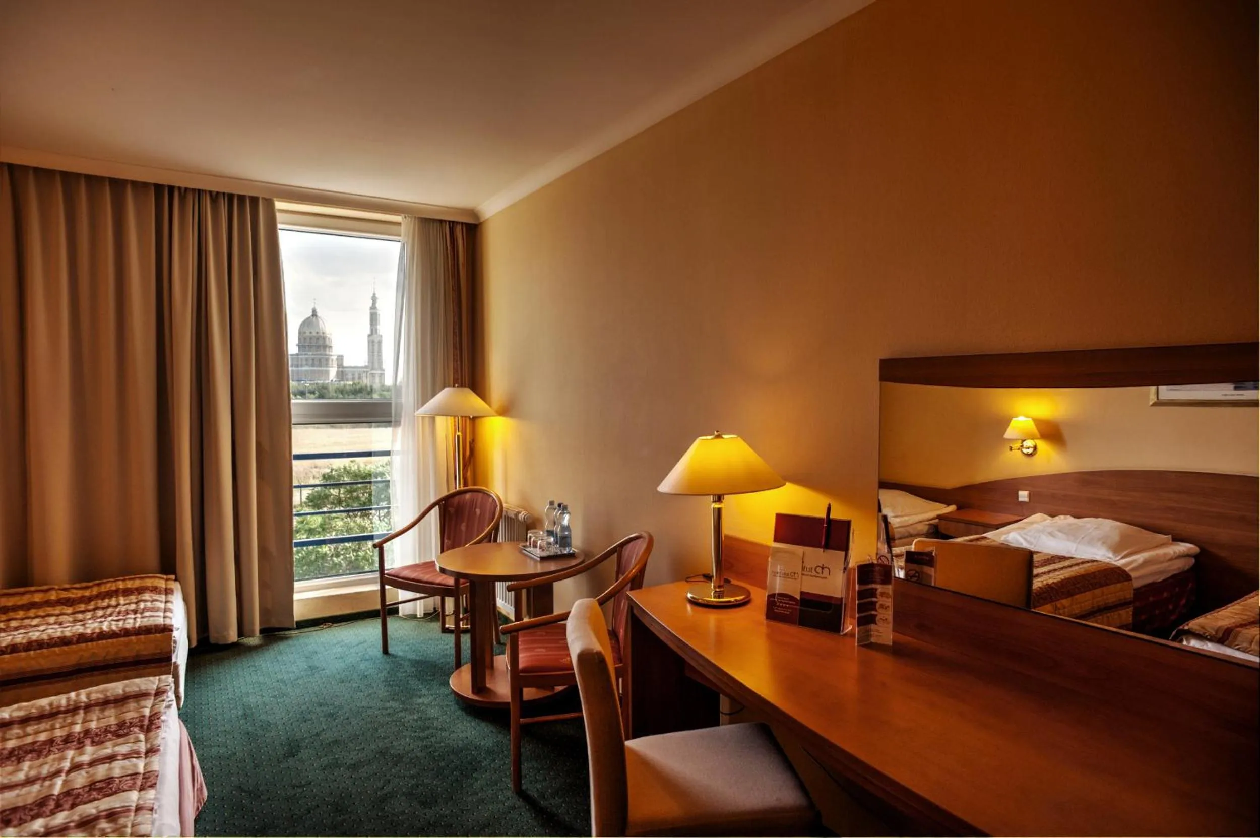 View (from property/room), Bed in Hotel Atut w Licheniu