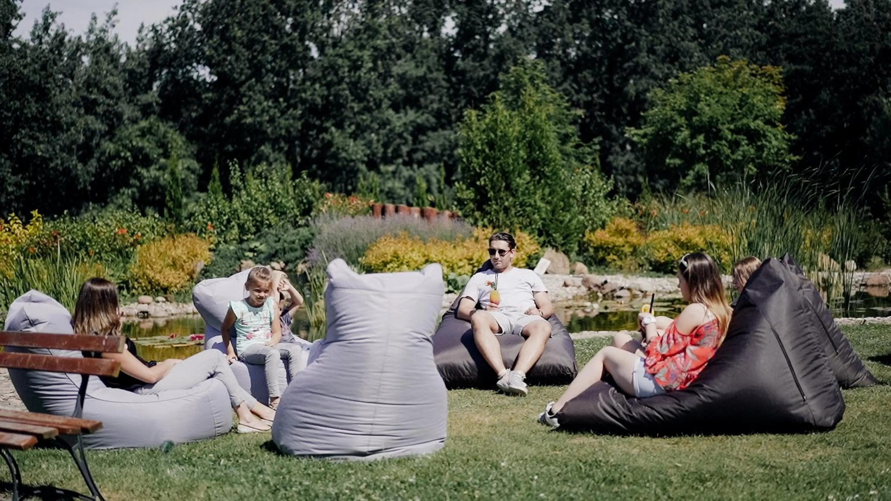 Garden in Hotel Atut w Licheniu