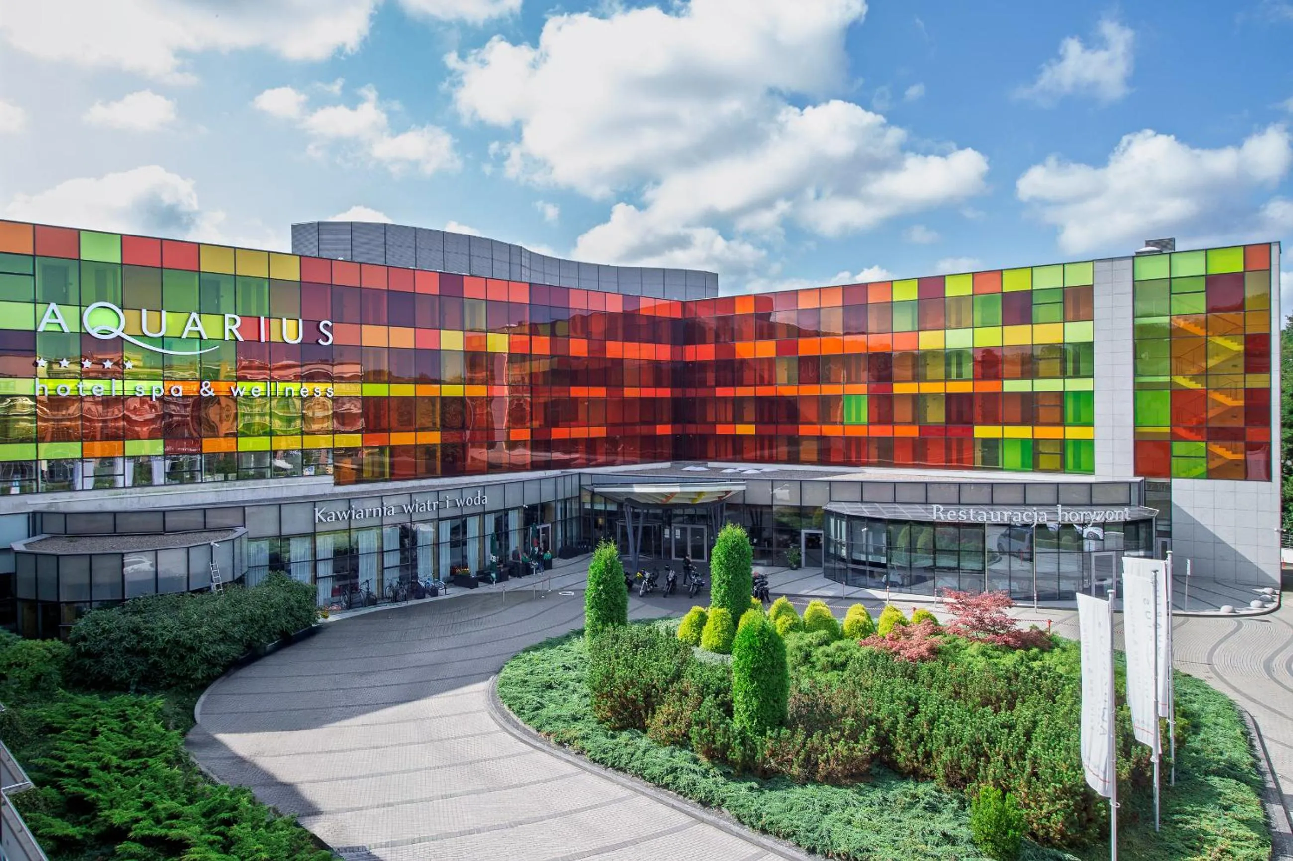 Property building in Hotel Aquarius SPA