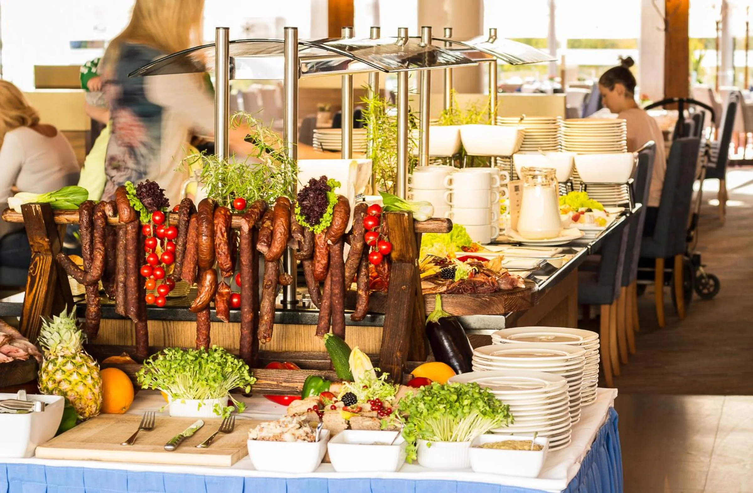 Breakfast in Hotel Aquarius SPA