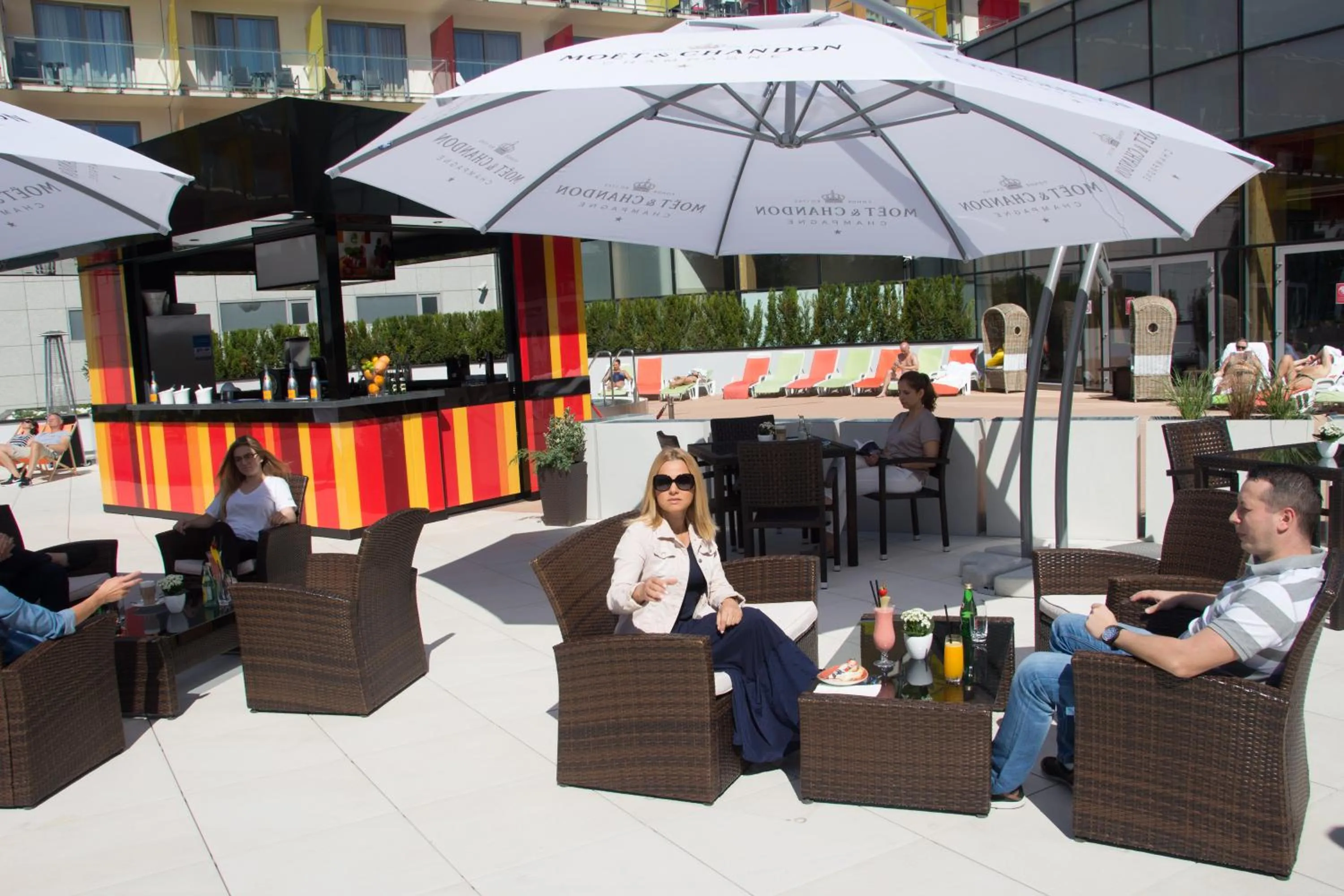 Garden in Hotel Aquarius SPA